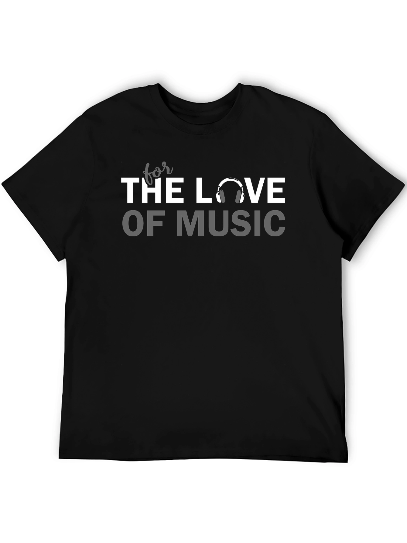 For The Love Of Music Graphic Tee