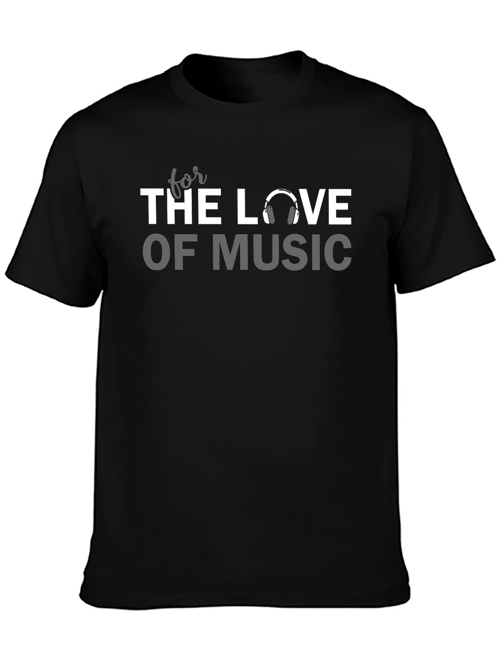For The Love Of Music Graphic Tee