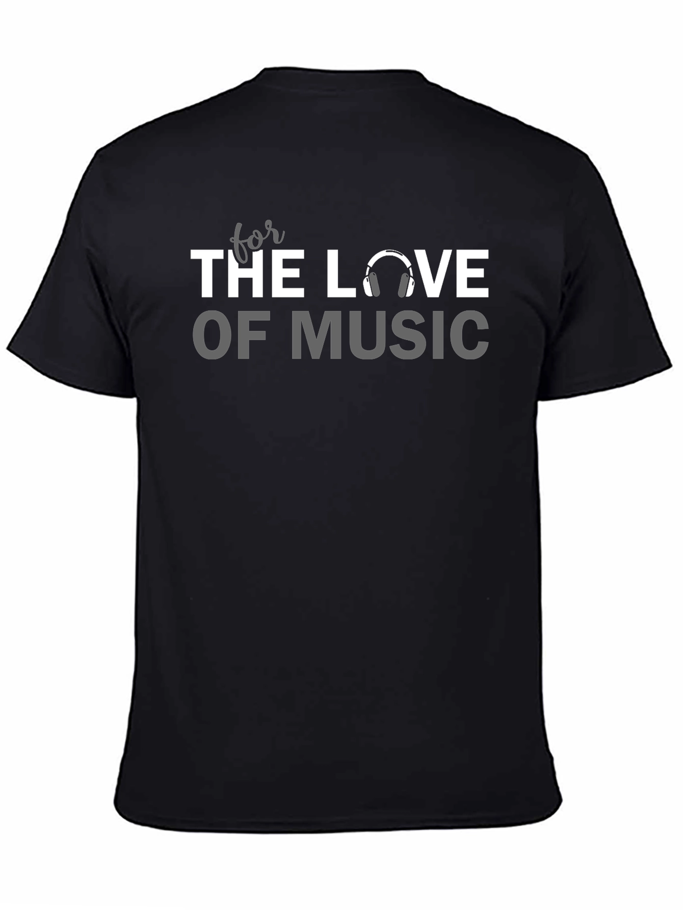For The Love Of Music Graphic Tee