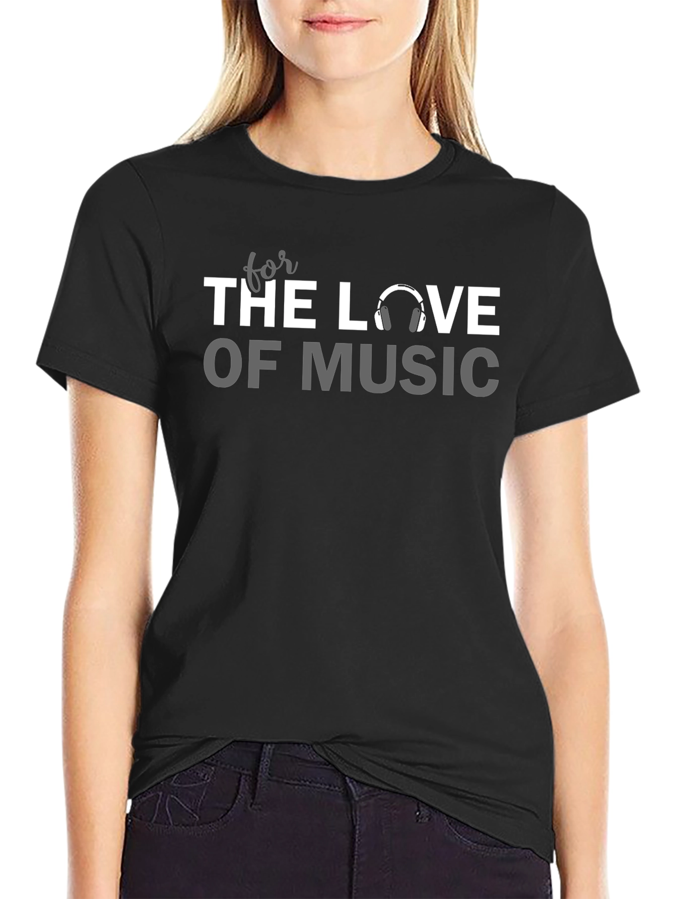 For The Love Of Music Graphic Tee