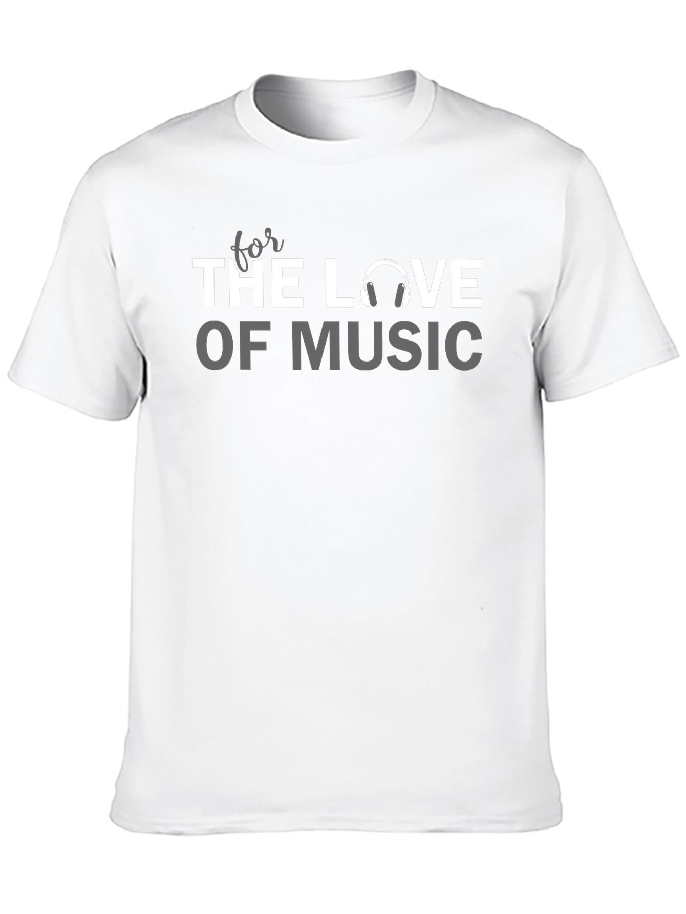 For The Love Of Music Graphic Tee