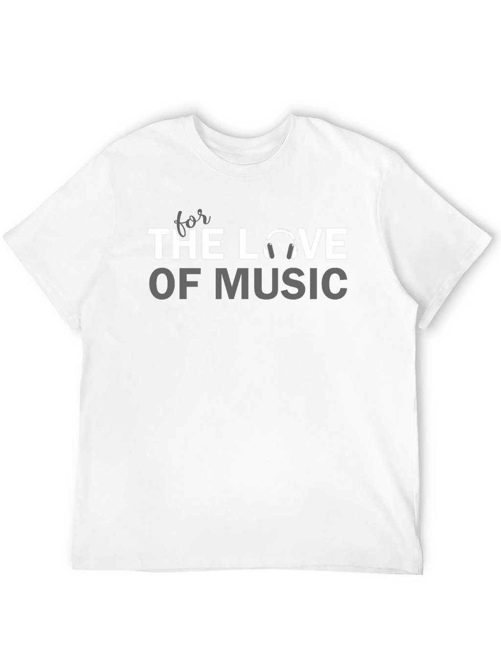 For The Love Of Music Graphic Tee