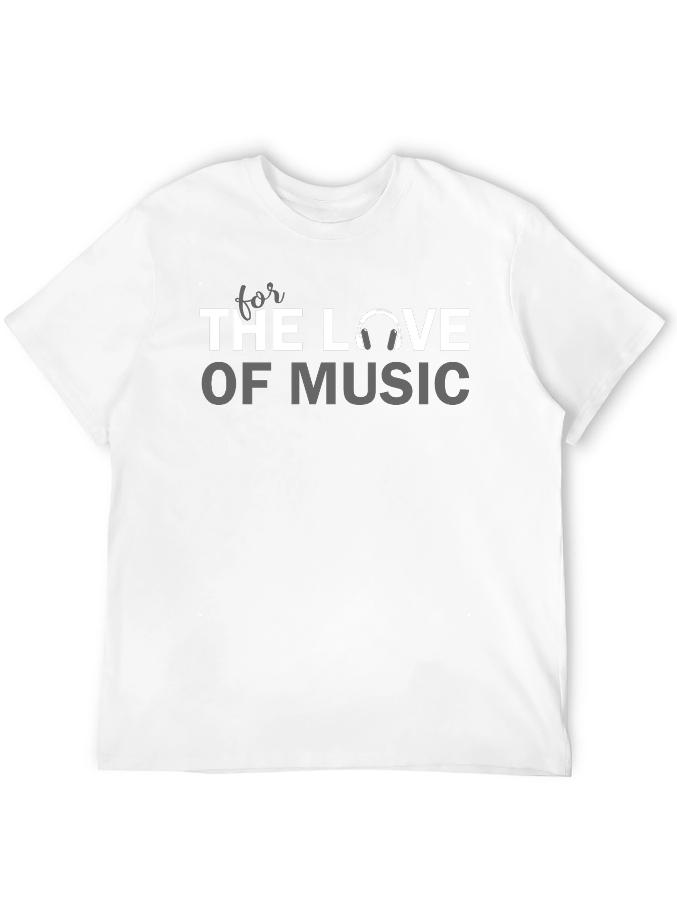 For The Love Of Music Graphic Tee