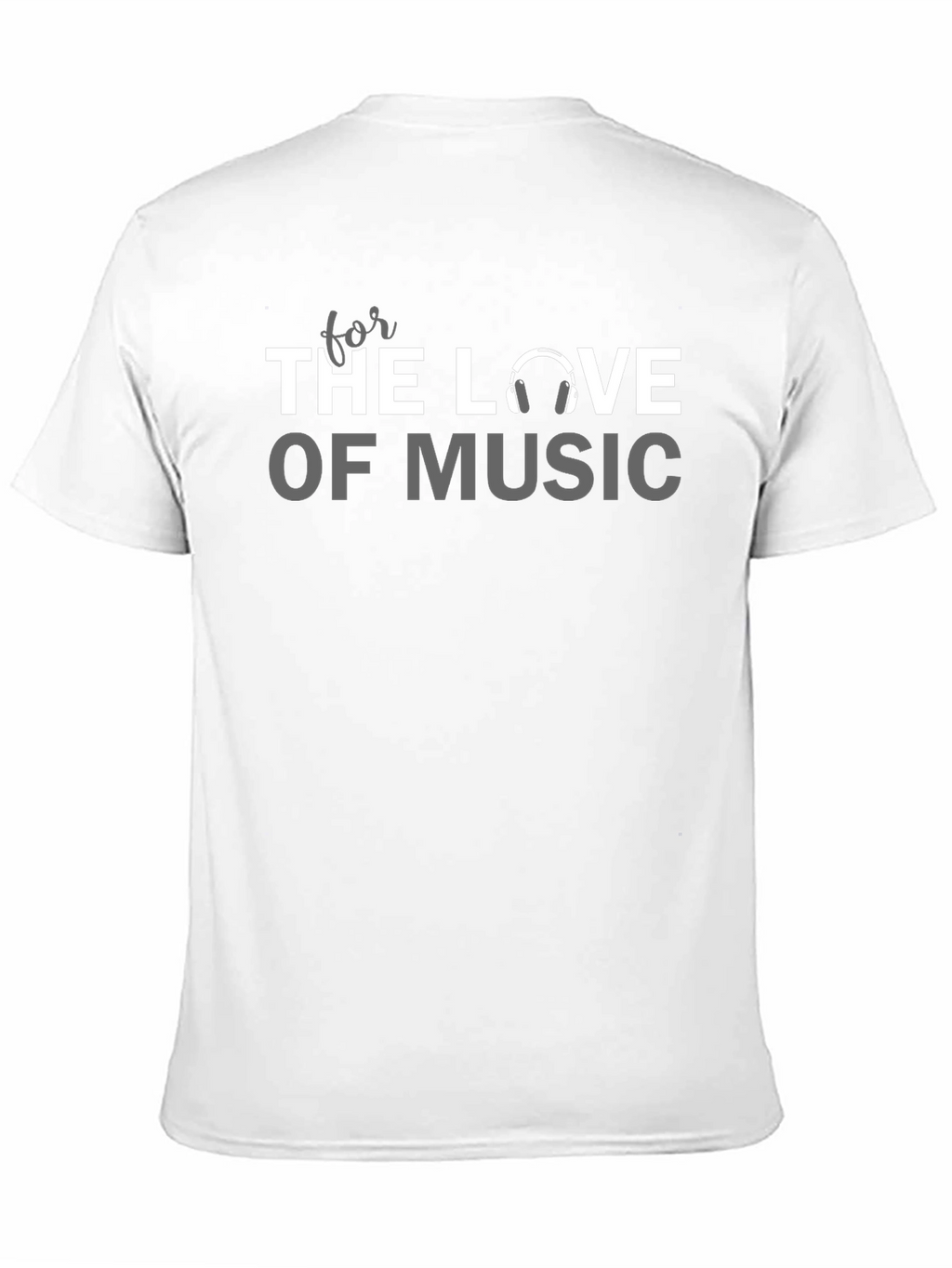 For The Love Of Music Graphic Tee