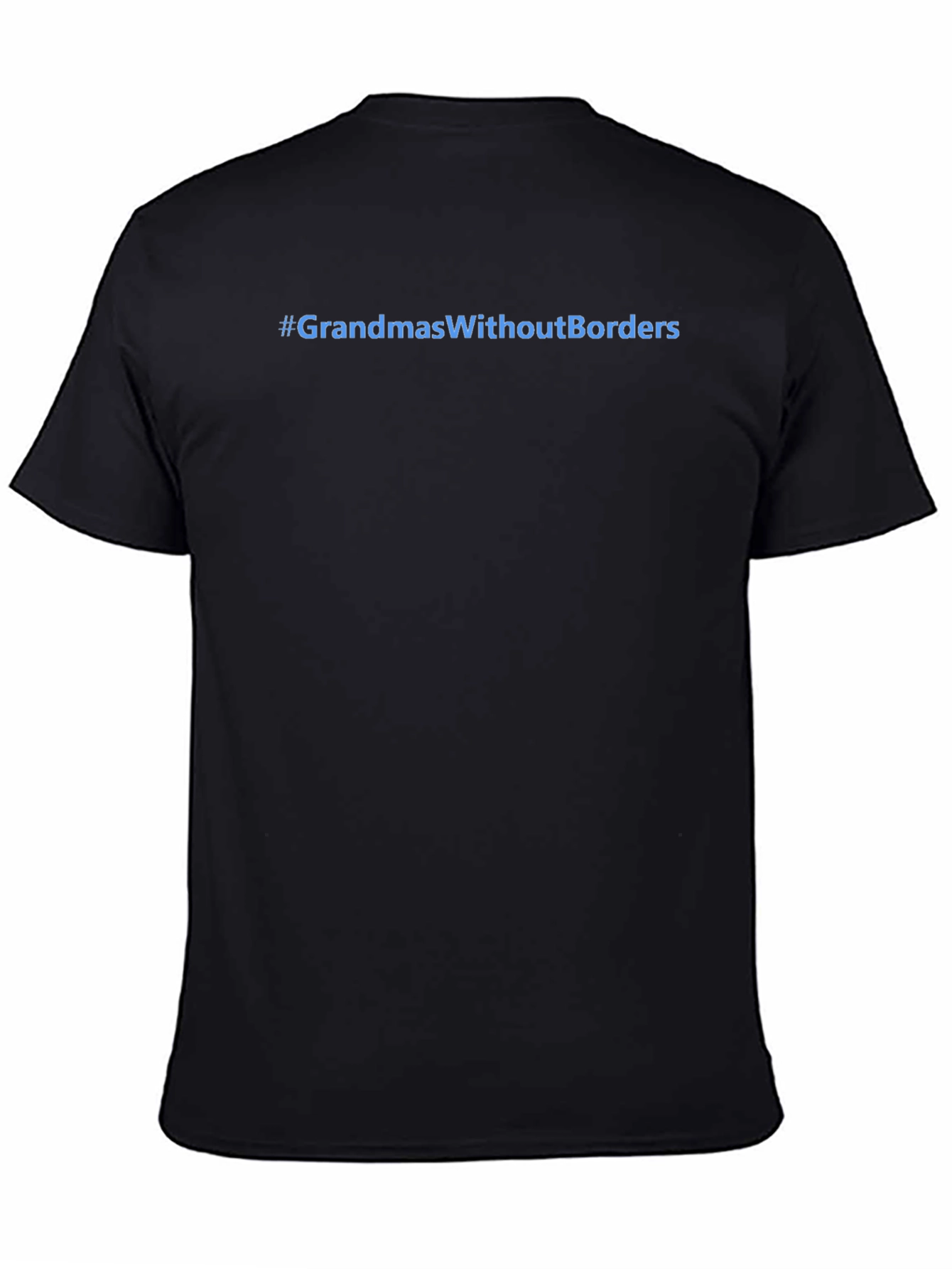 Grandmas Without Borders Black T-Shirt