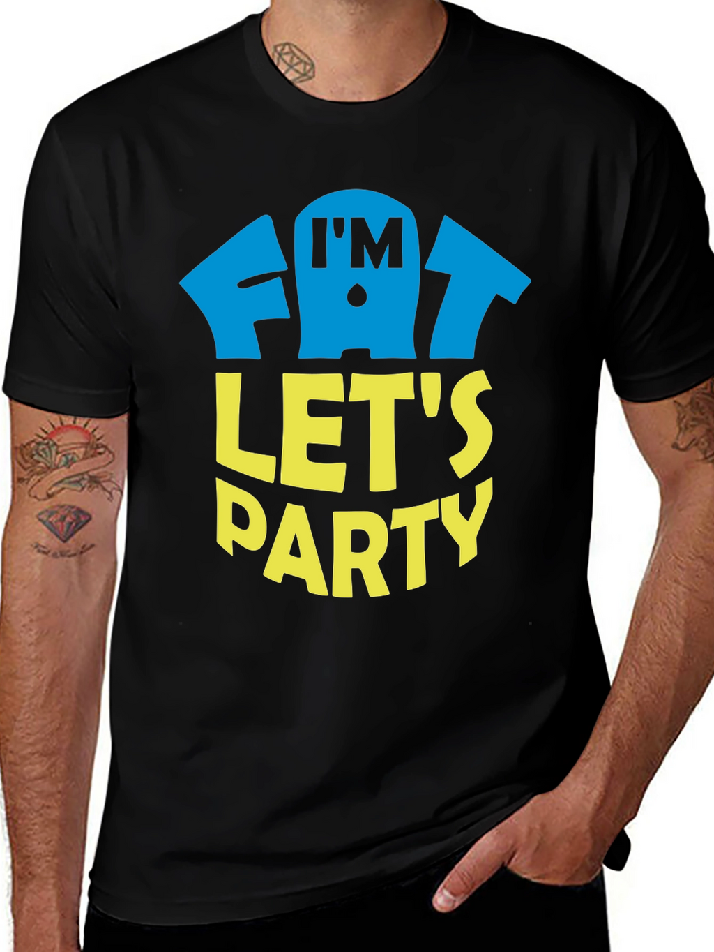 Im Fat Lets Party T-Shirt