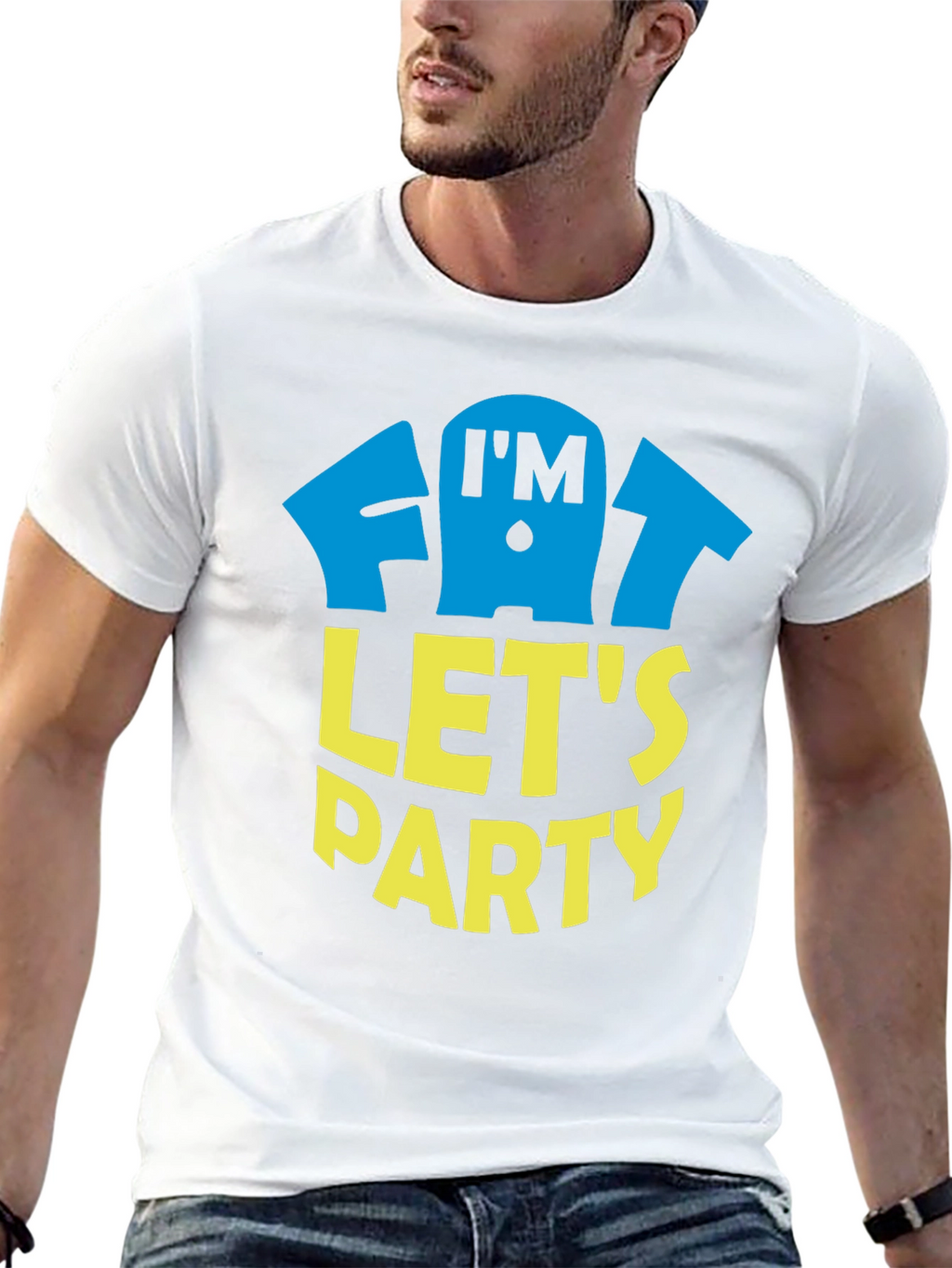 Im Fat Lets Party T-Shirt