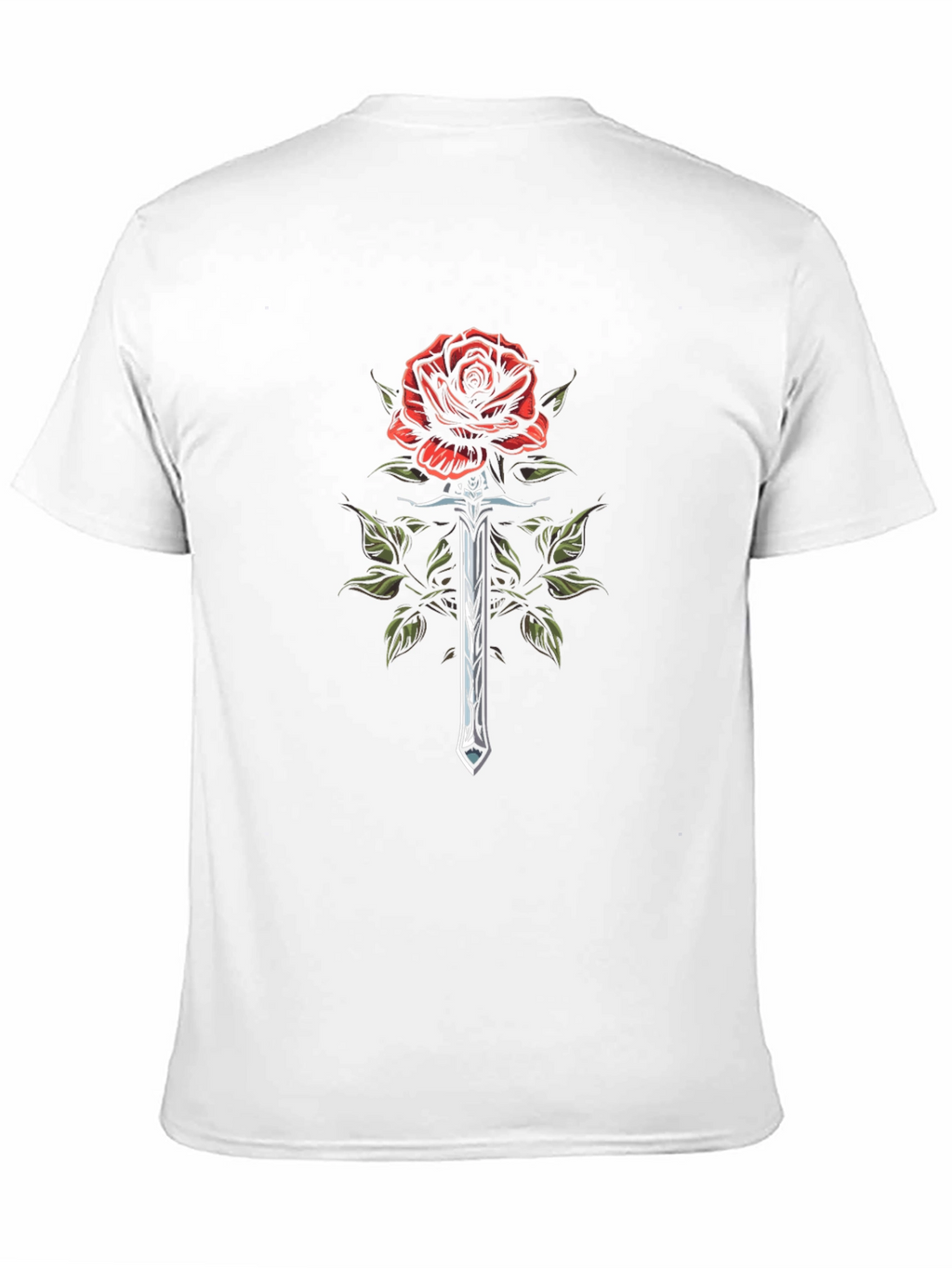 Rose & Sword Graphic T-Shirt