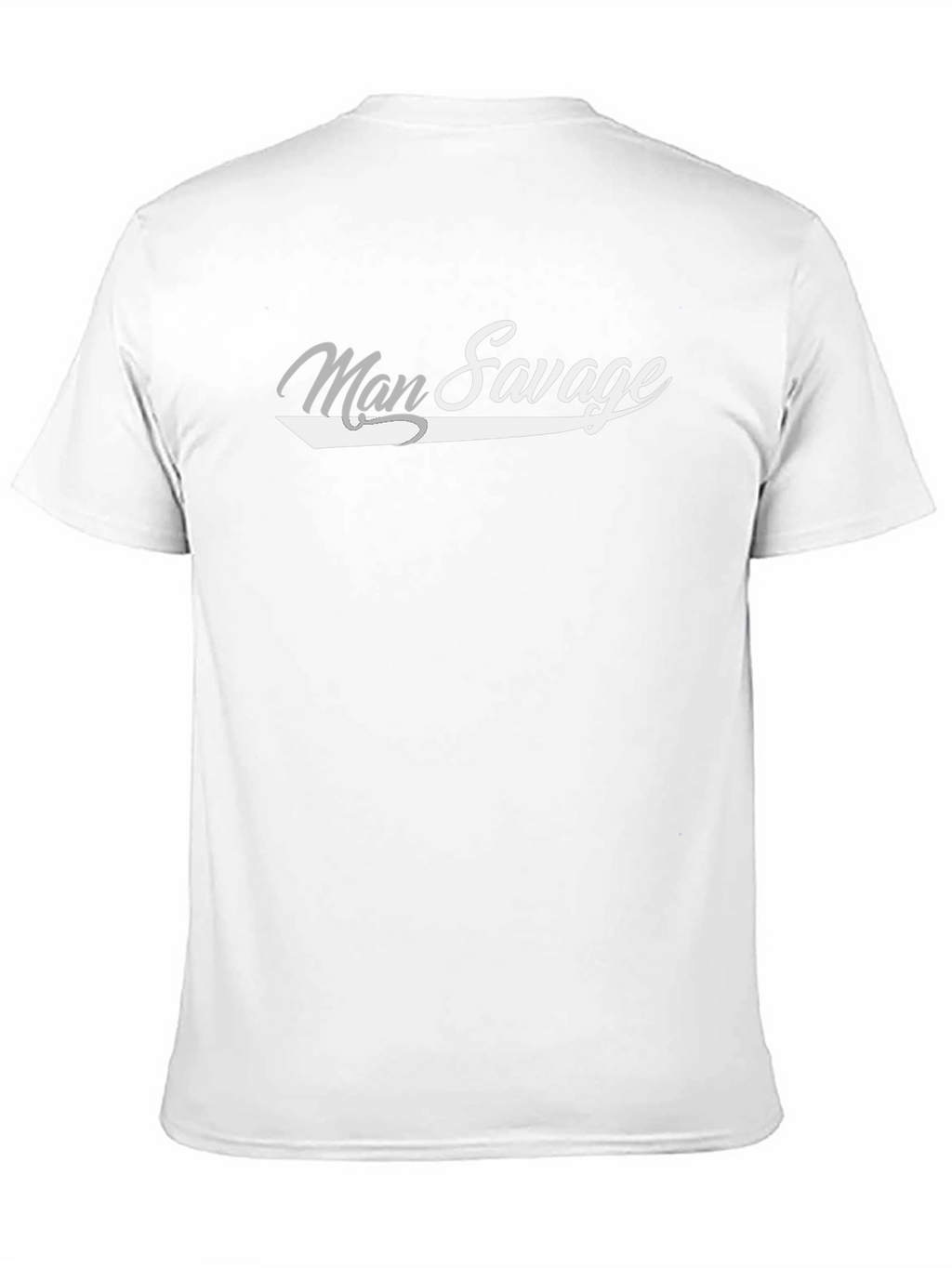 Man Savage Graphic T-Shirt - Black Cotton Tee