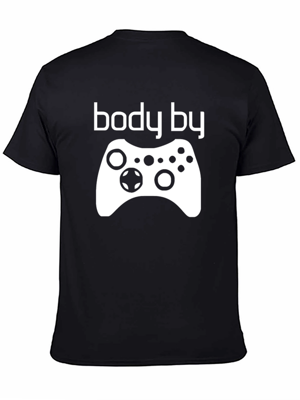 Body By Video Games Black Graphic Tee