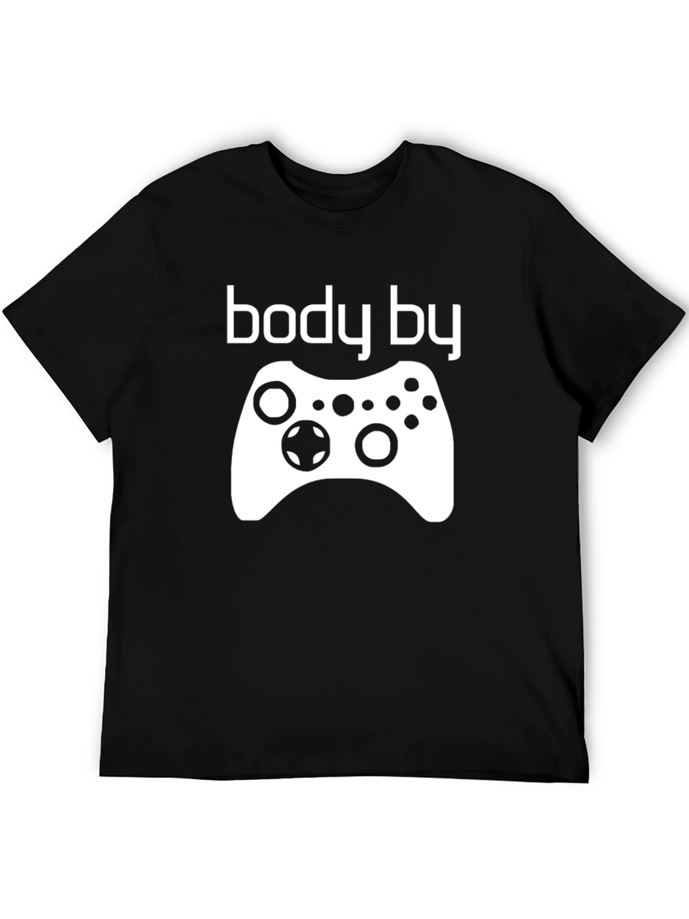 Body By Video Games Black Graphic Tee