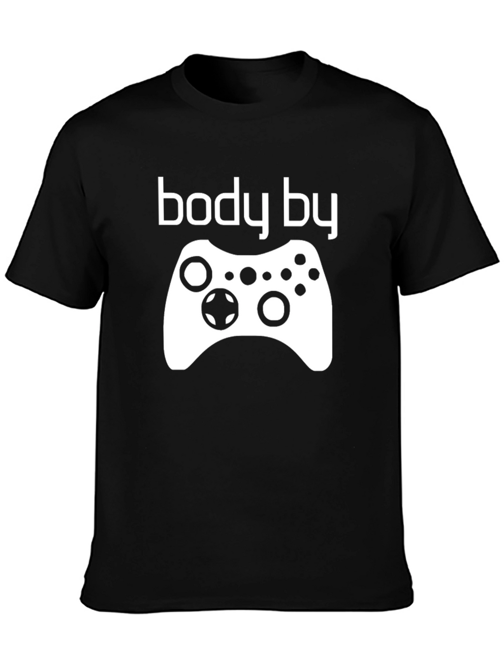 Body By Video Games Black Graphic Tee