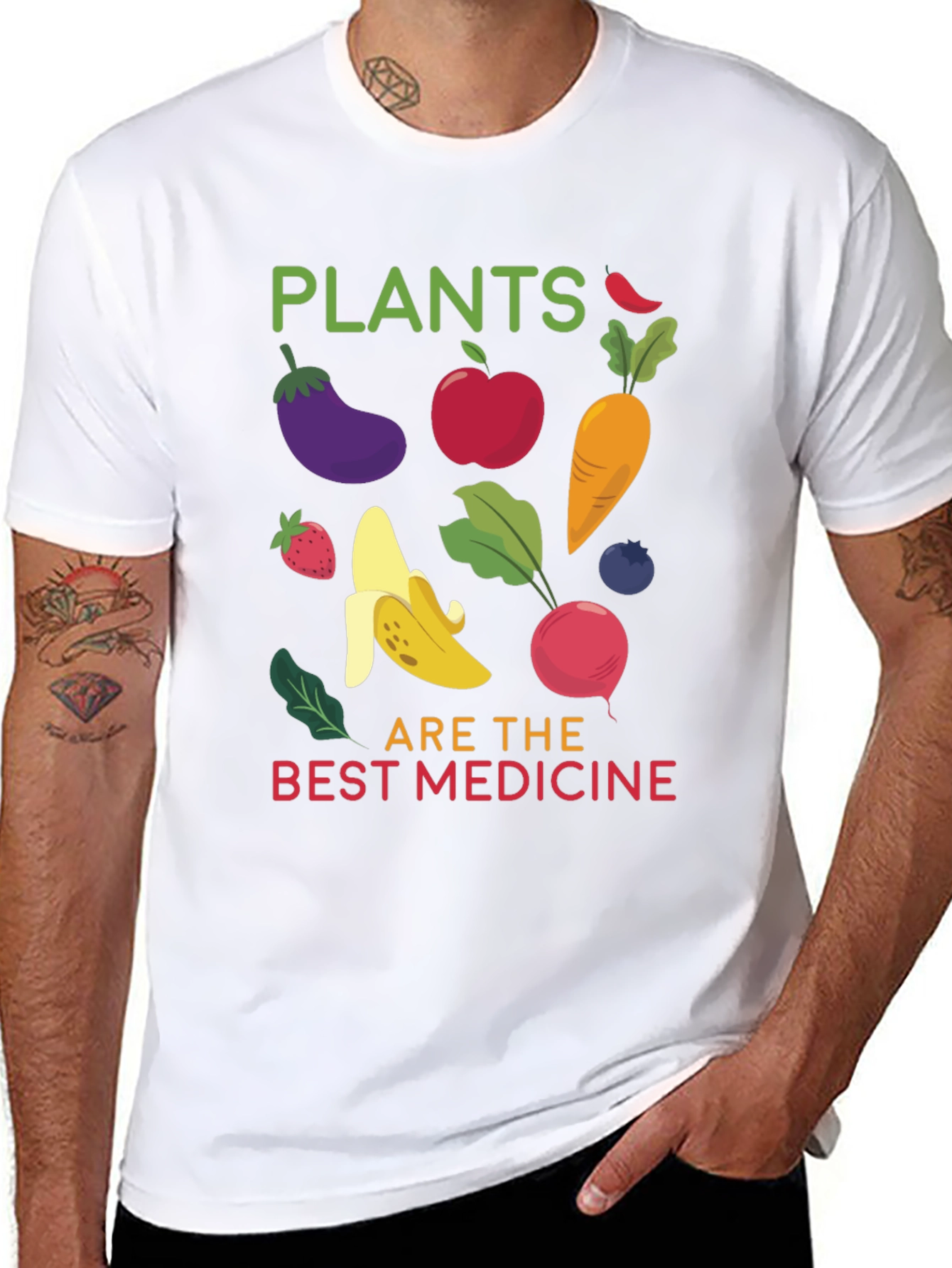 Plants are the Best Medicine T-shirt
