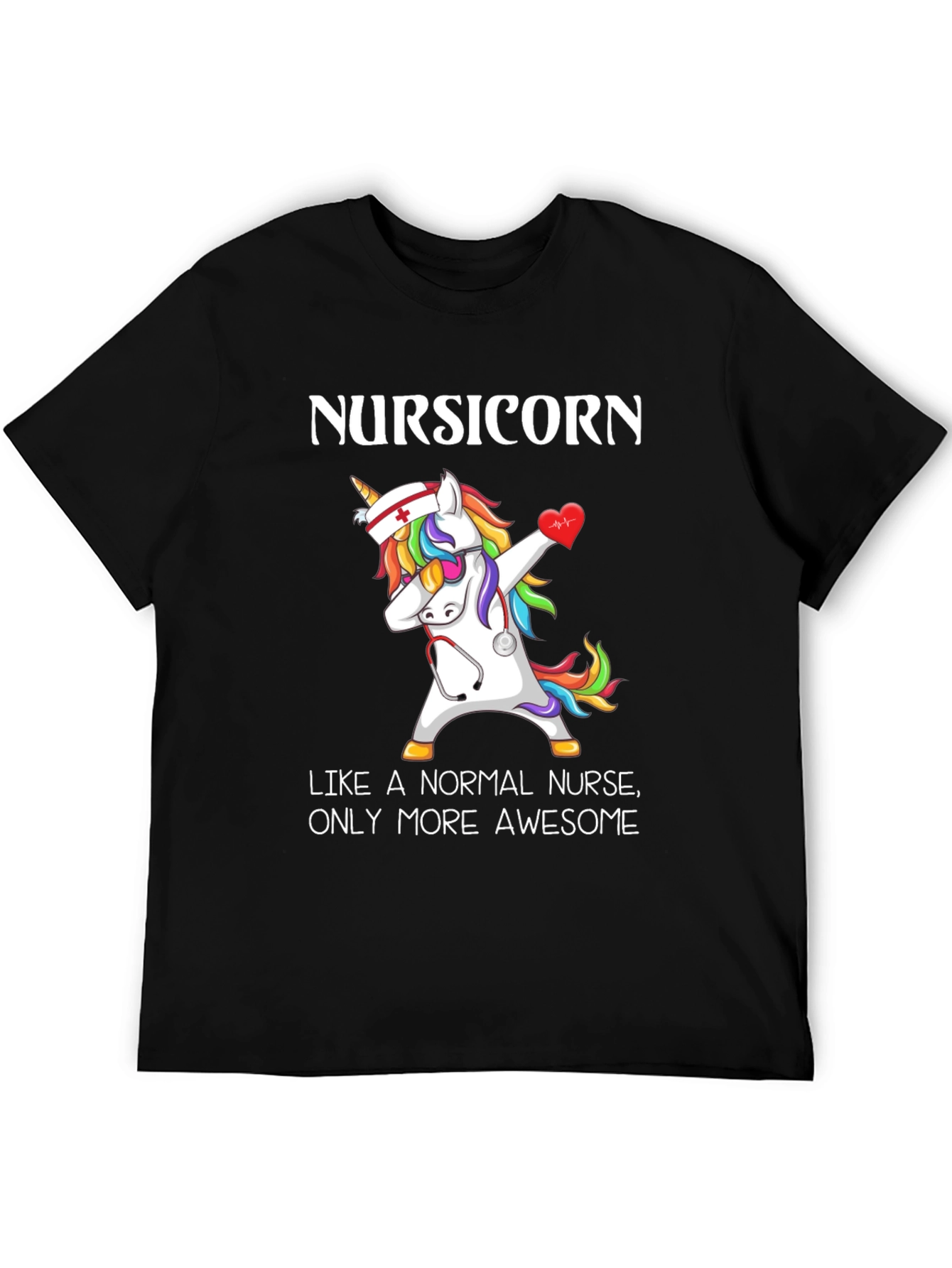 Nursicorn T-Shirt - Awesome Nurse Unicorn Tee