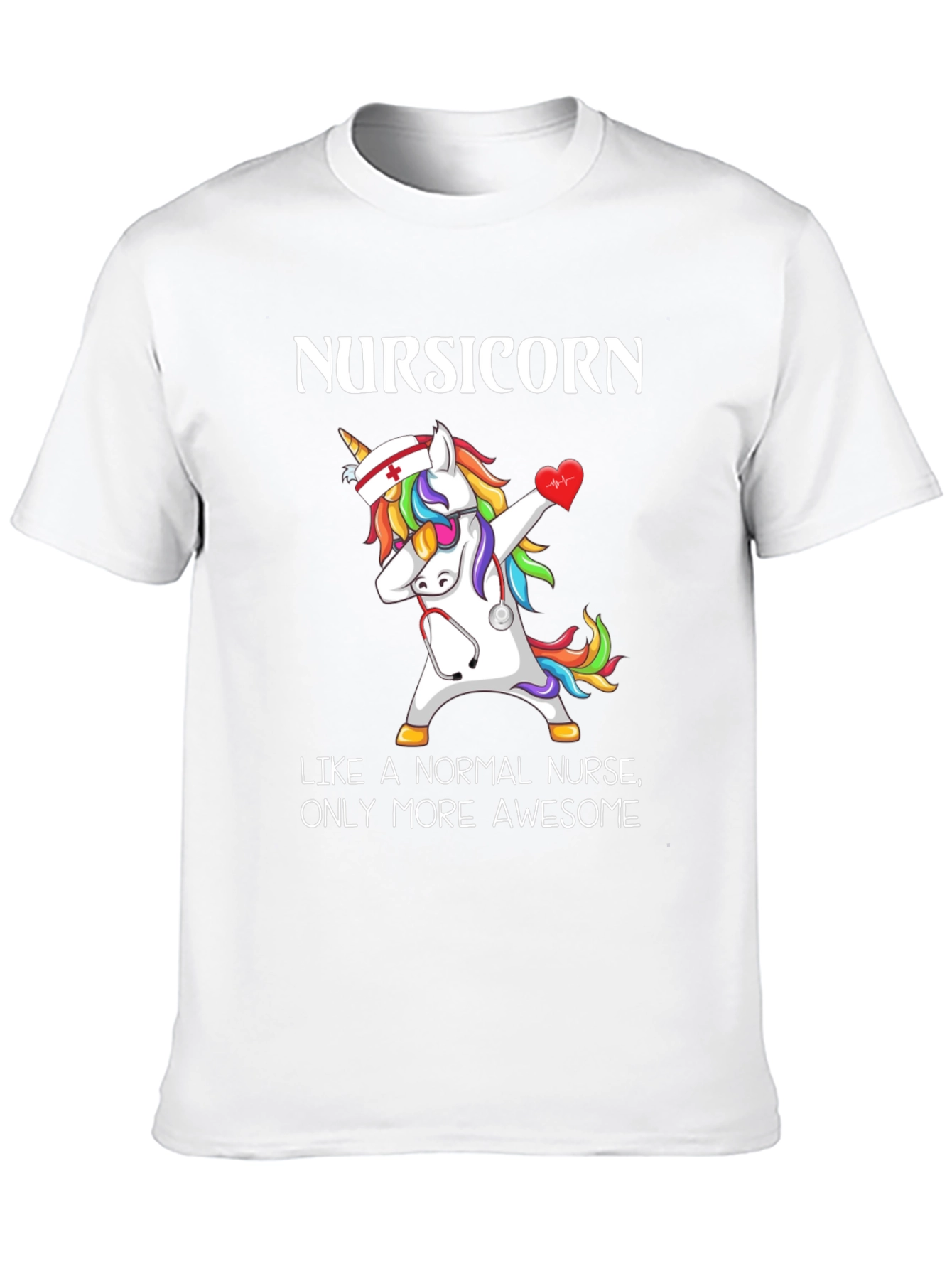 Nursicorn T-Shirt - Awesome Nurse Unicorn Tee