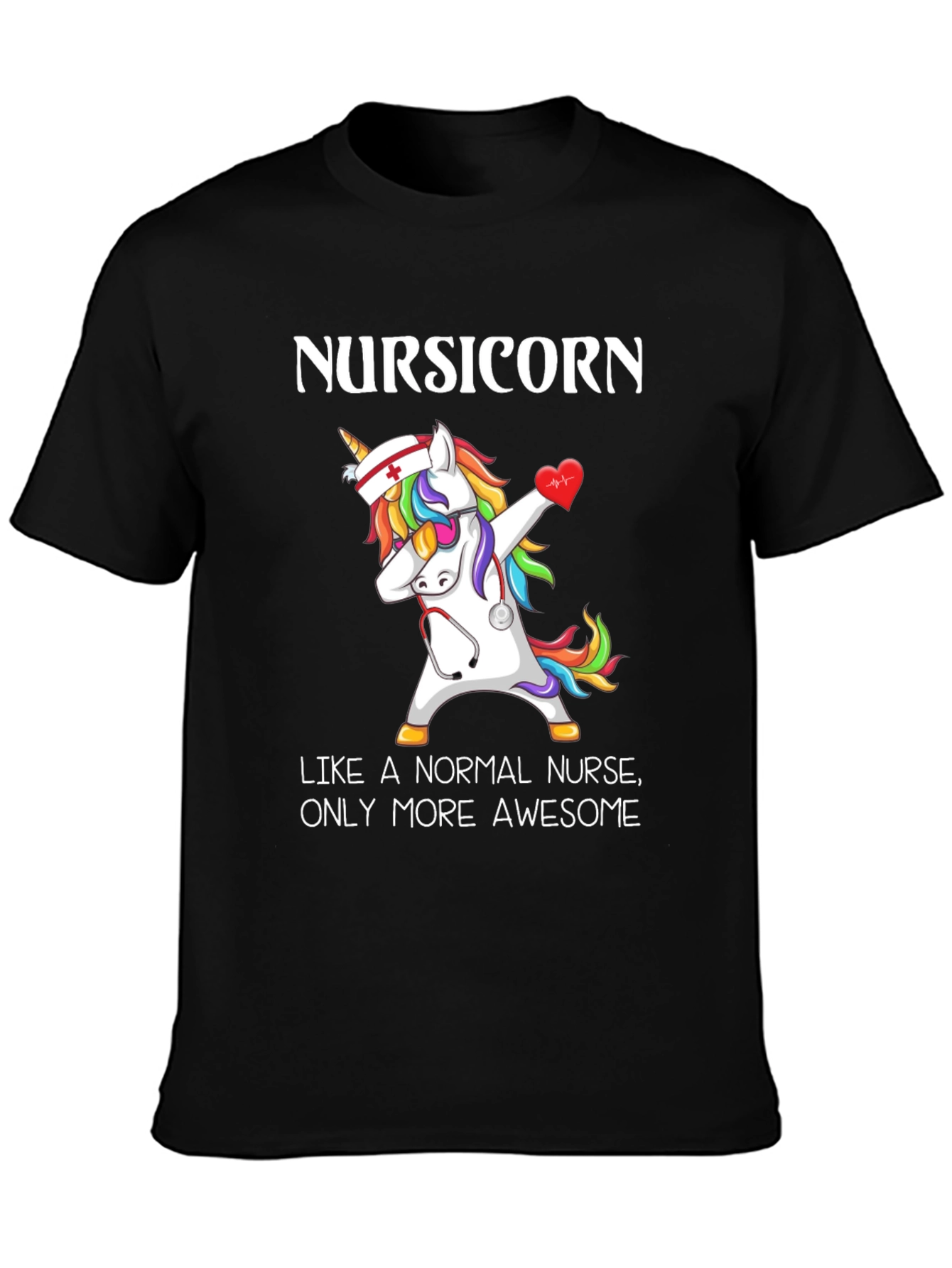 Nursicorn T-Shirt - Awesome Nurse Unicorn Tee
