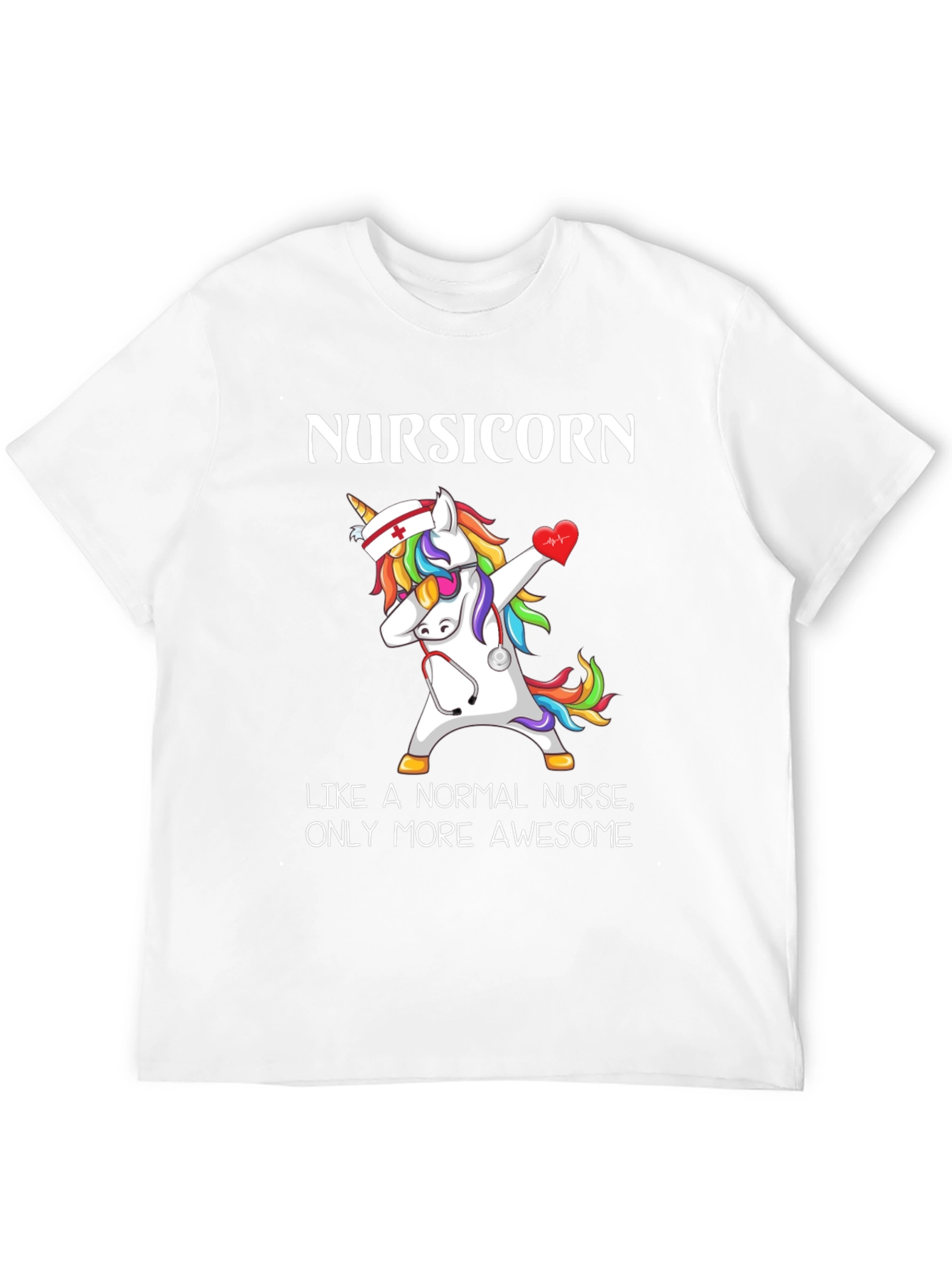 Nursicorn T-Shirt - Awesome Nurse Unicorn Tee