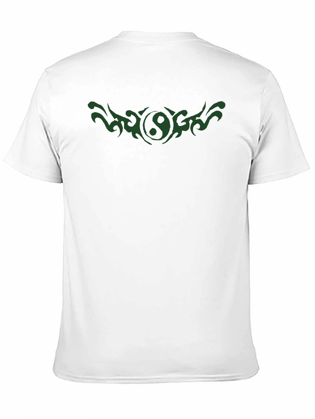 Yin Yang Tattoo Graphic Black T-Shirt