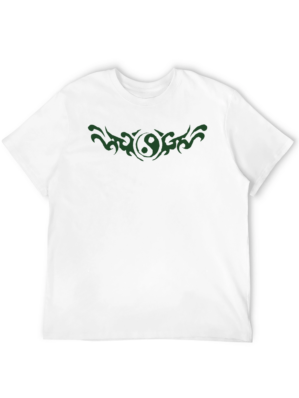 Yin Yang Tattoo Graphic Black T-Shirt