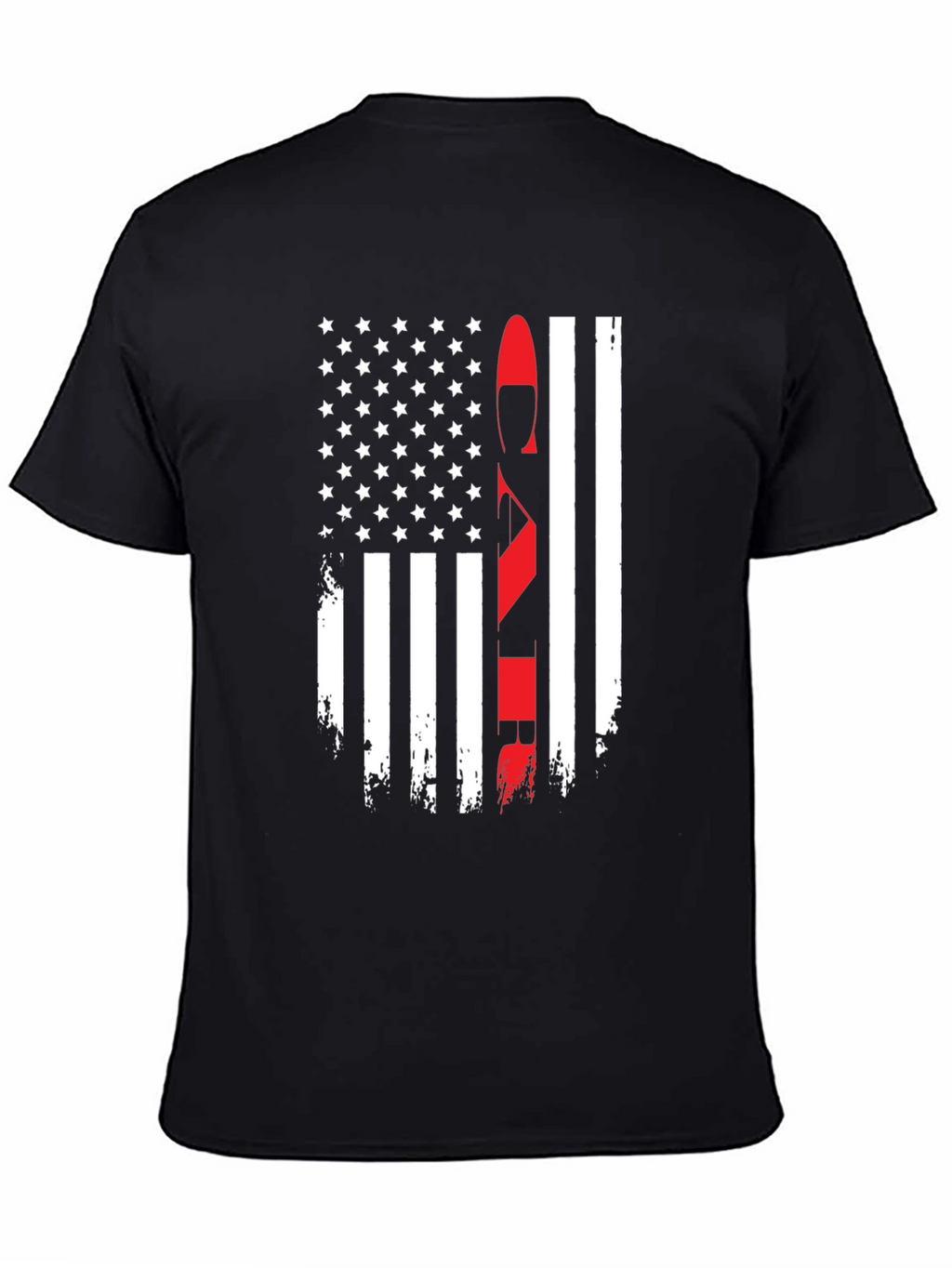 American Flag Firefighter T-Shirt
