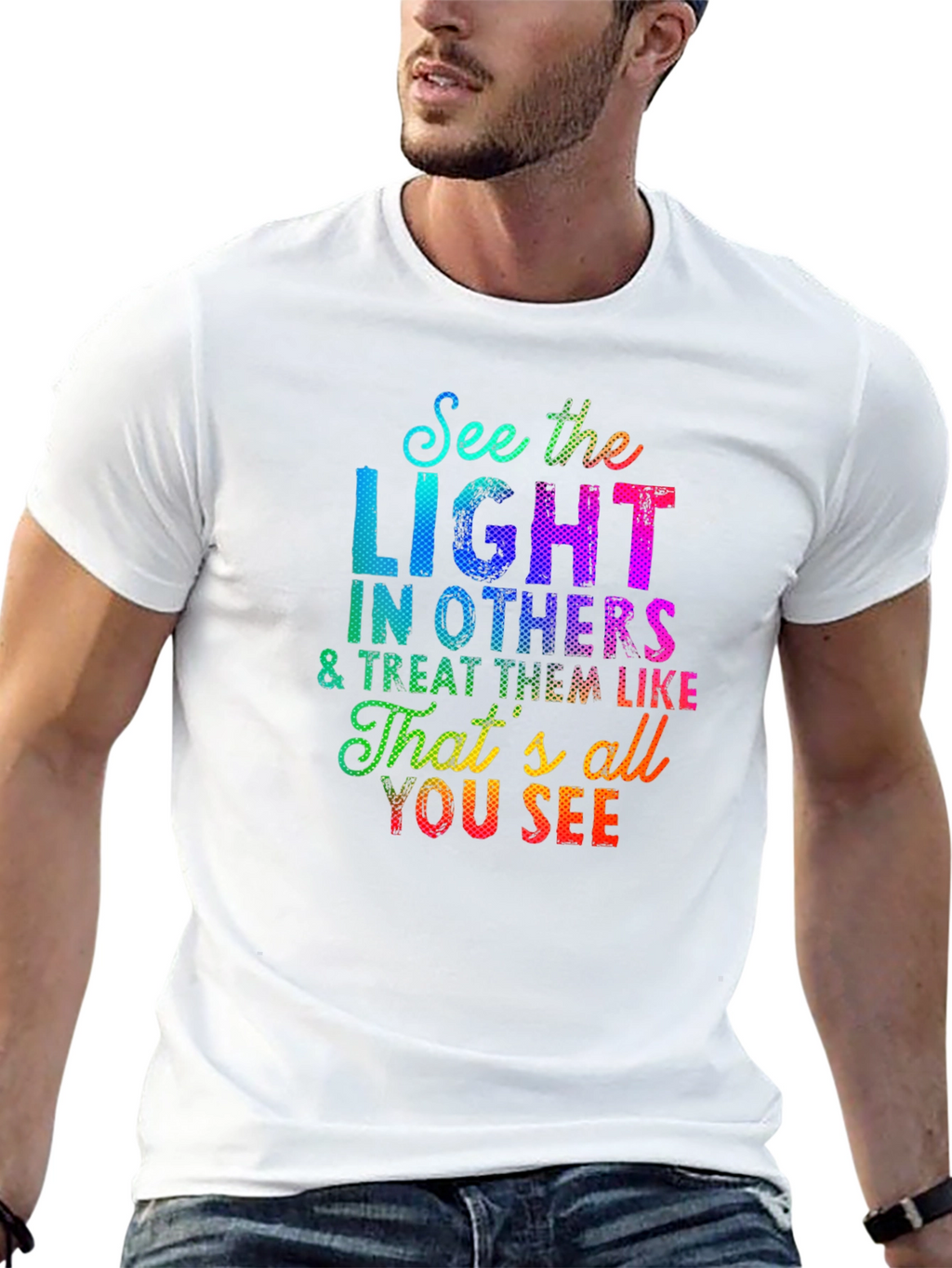 See the Light T-Shirt - Inspirational Graphic Tee