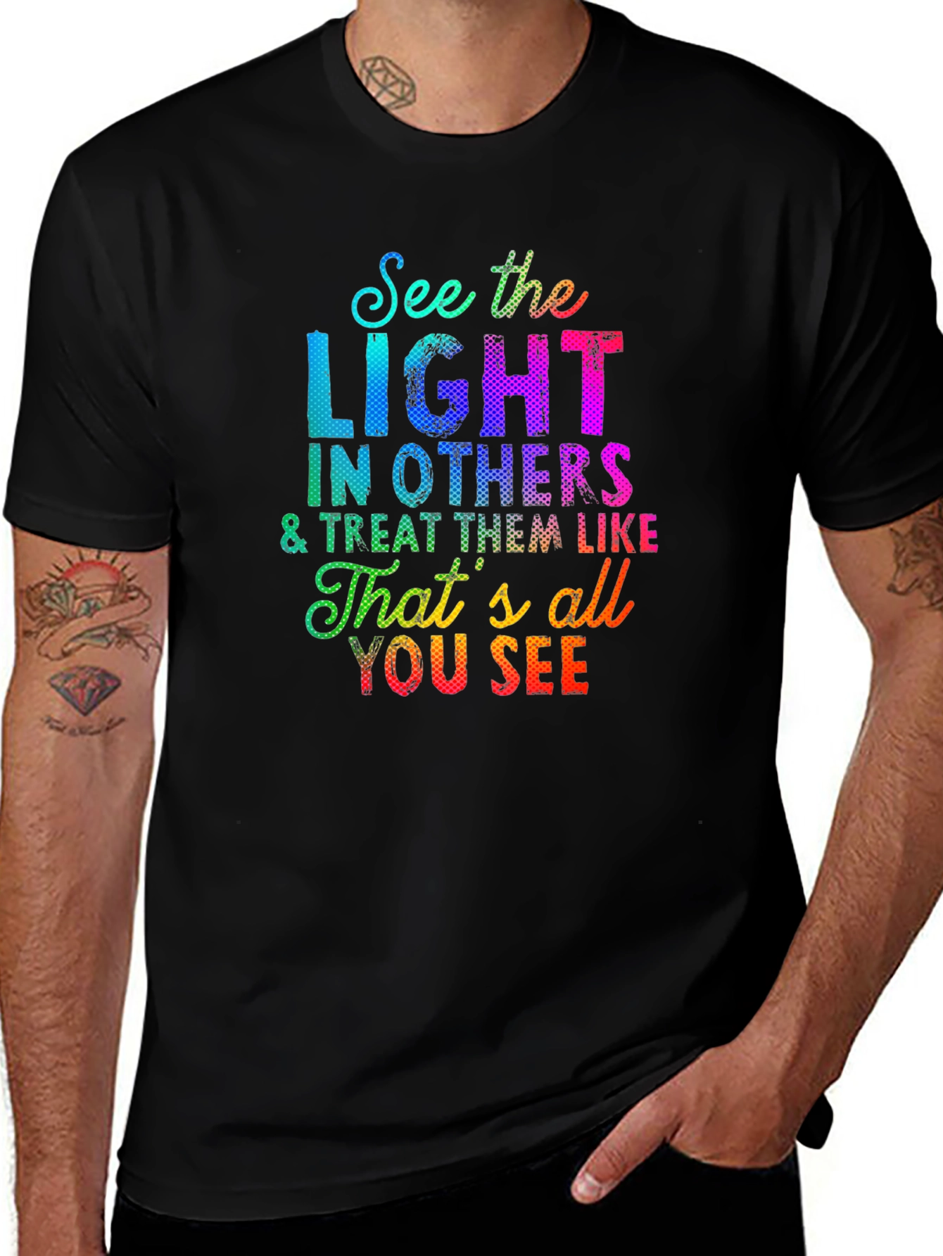 See the Light T-Shirt - Inspirational Graphic Tee