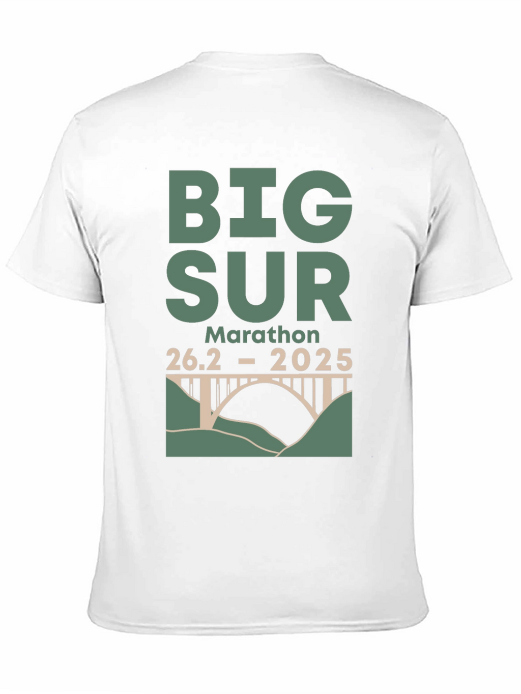 Big Sur Marathon 26.2 - 2025 T-Shirt
