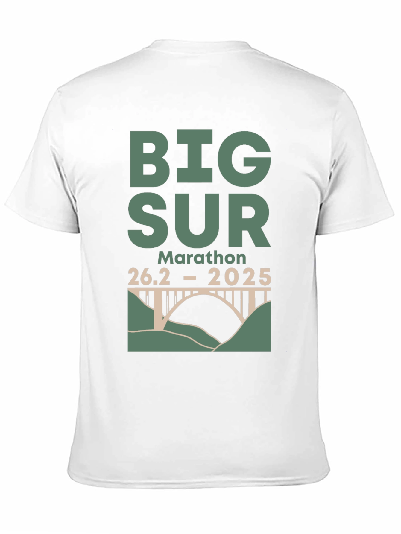 Big Sur Marathon 26.2 - 2025 T-Shirt