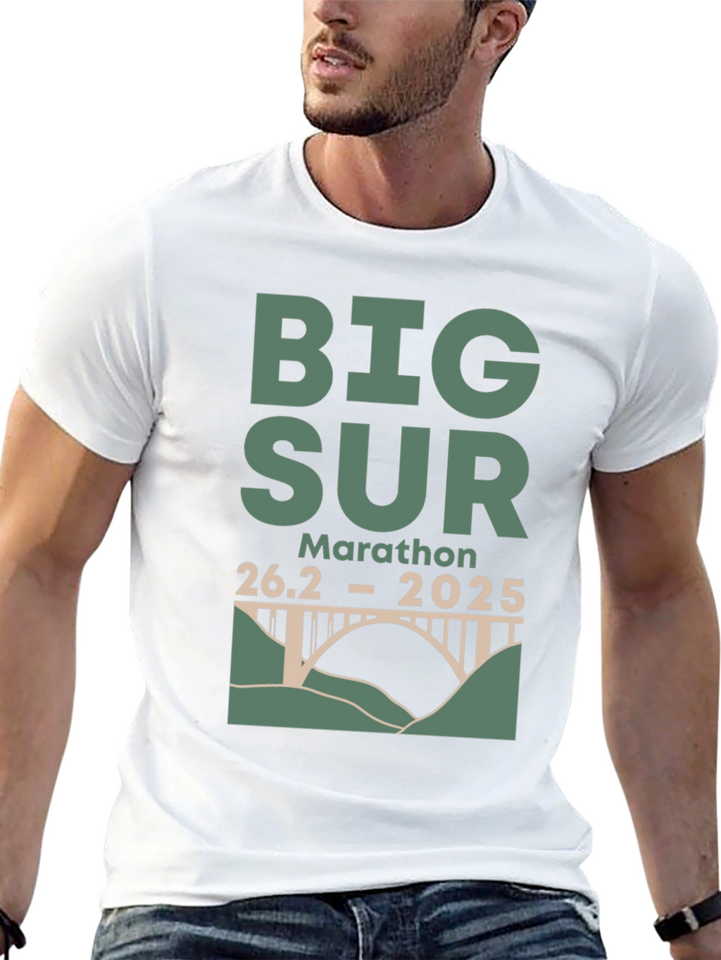 Big Sur Marathon 26.2 - 2025 T-Shirt