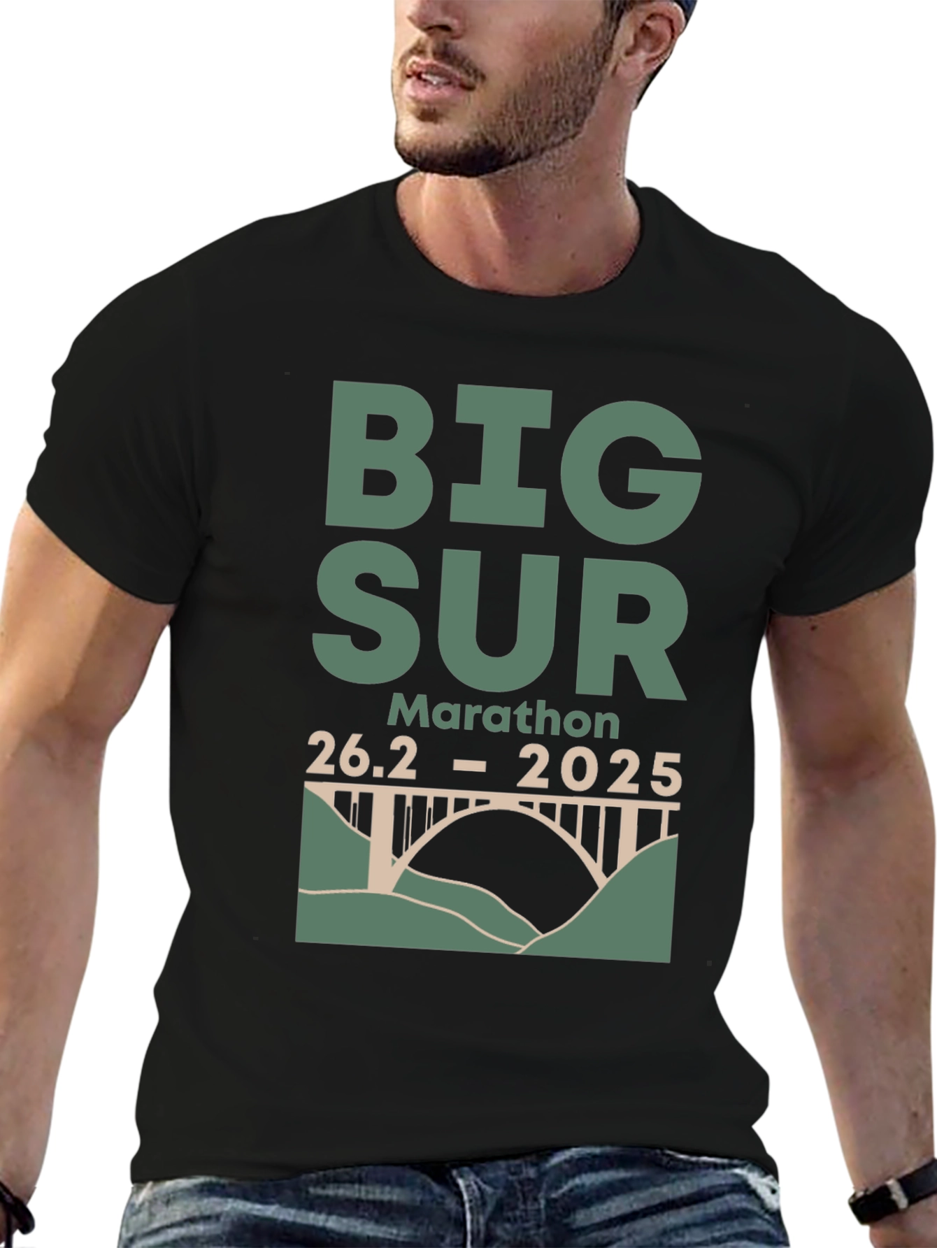 Big Sur Marathon 26.2 - 2025 T-Shirt