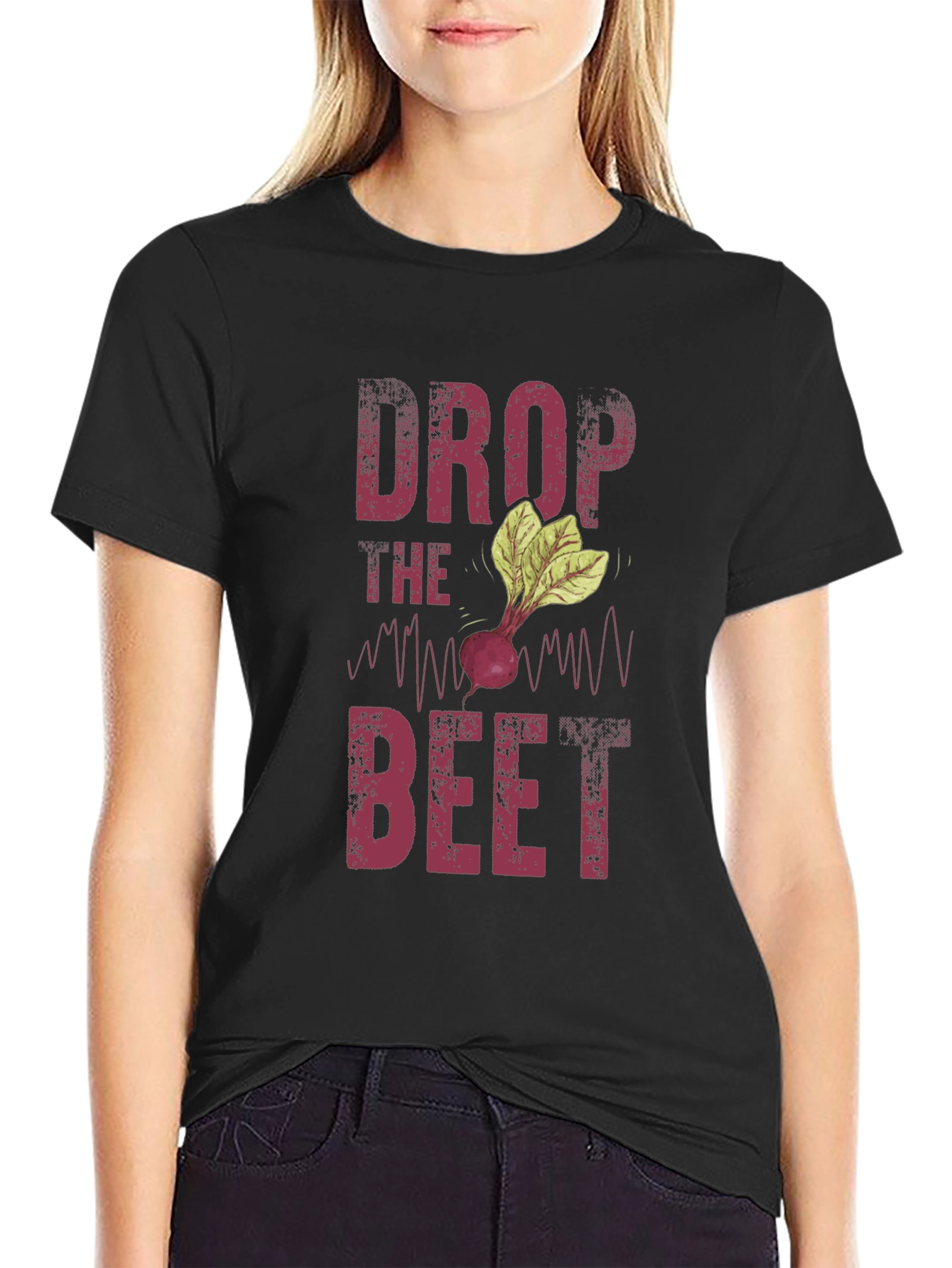 Drop the Beet T-Shirt - Funny Graphic Tee