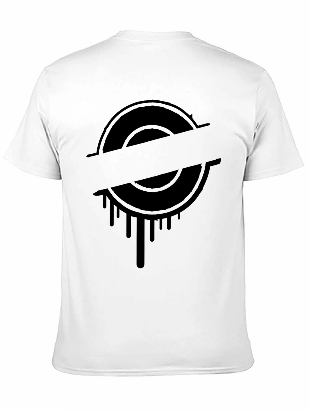 Modern Drip Logo Black T-Shirt