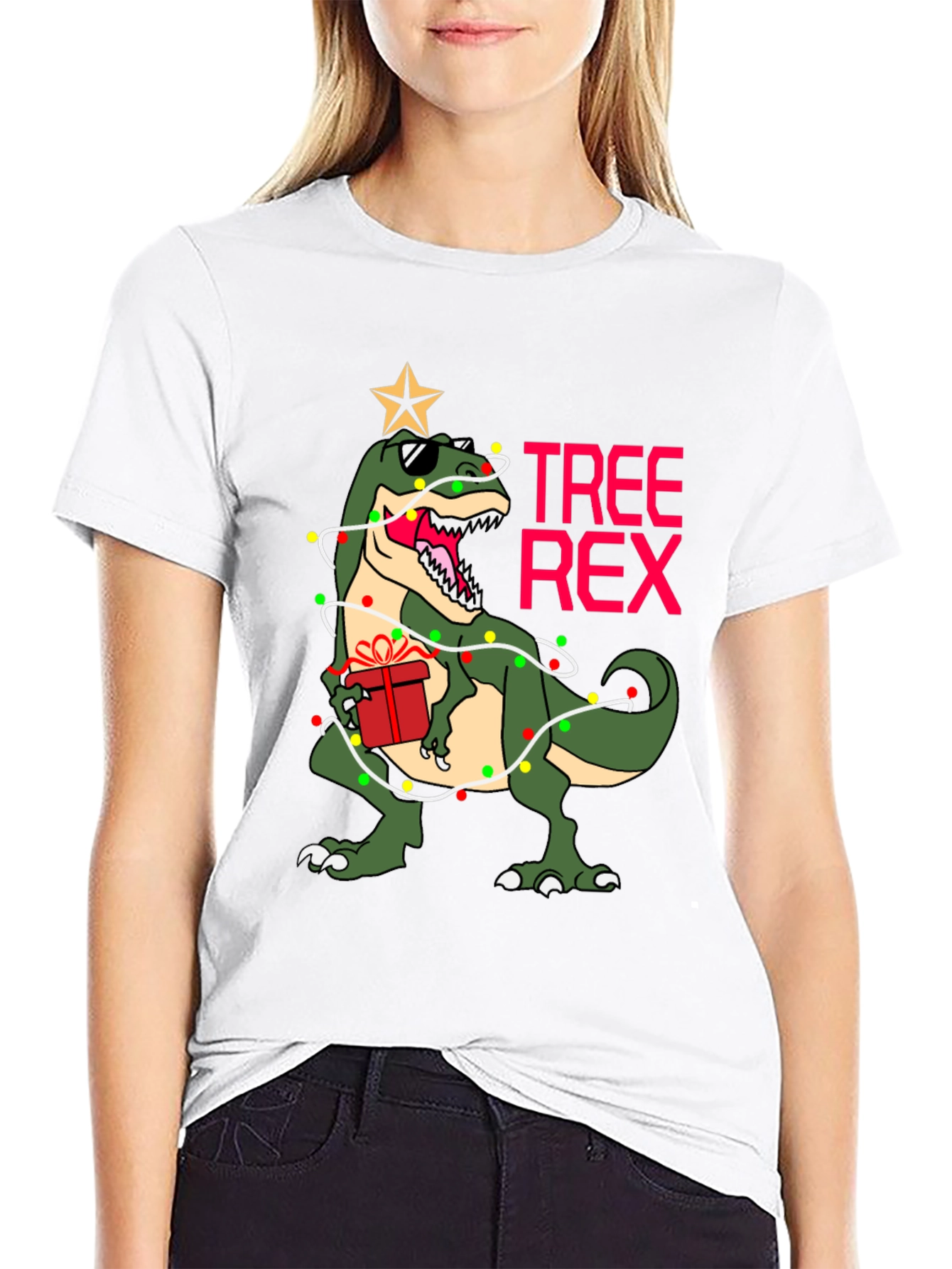 Tree Rex Christmas T-Shirt