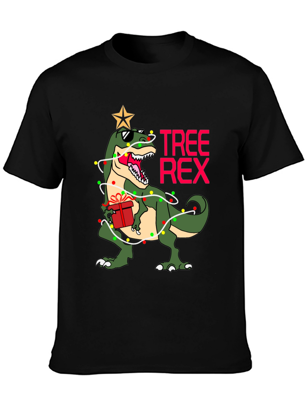Tree Rex Christmas T-Shirt