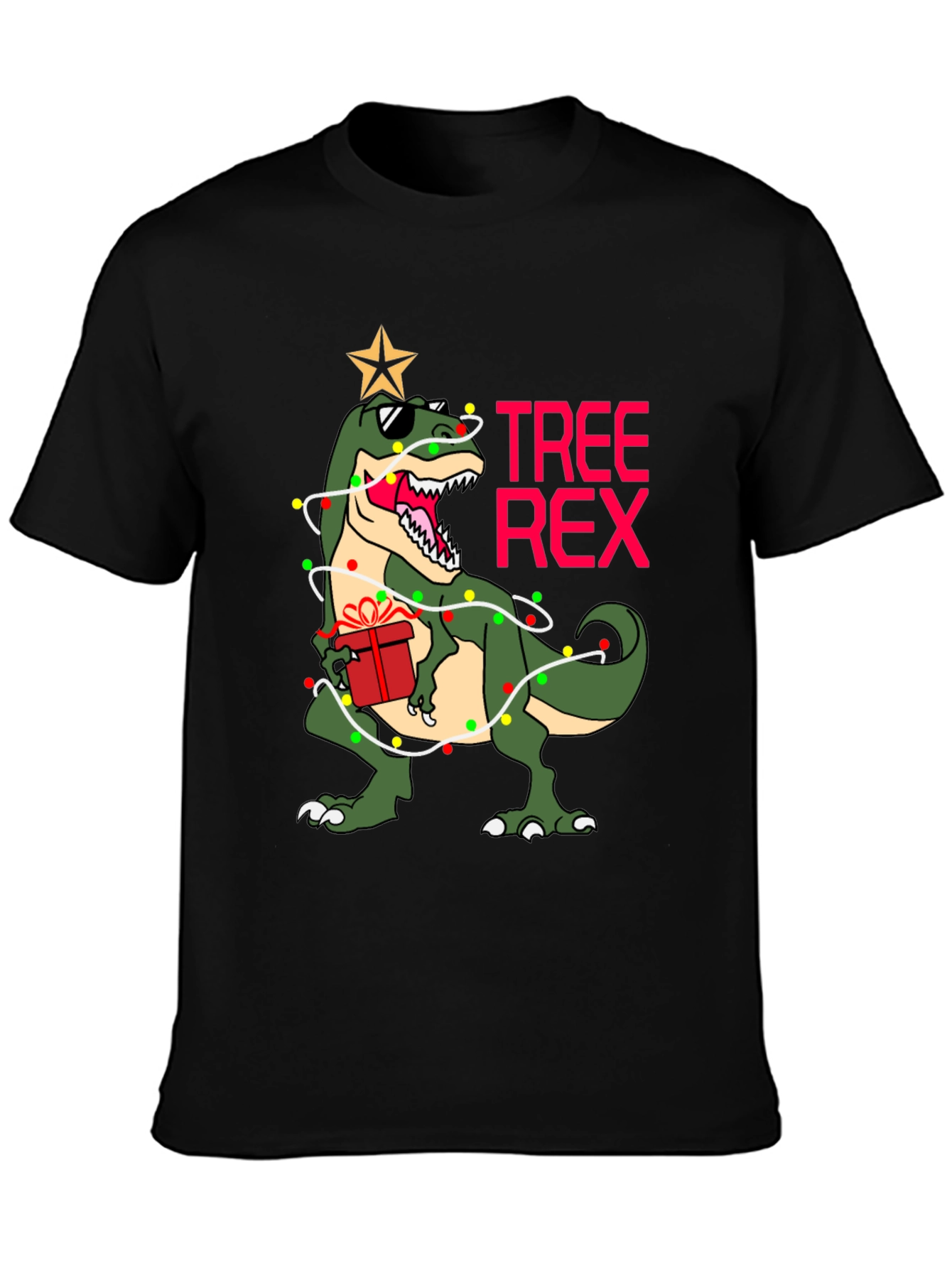 Tree Rex Christmas T-Shirt