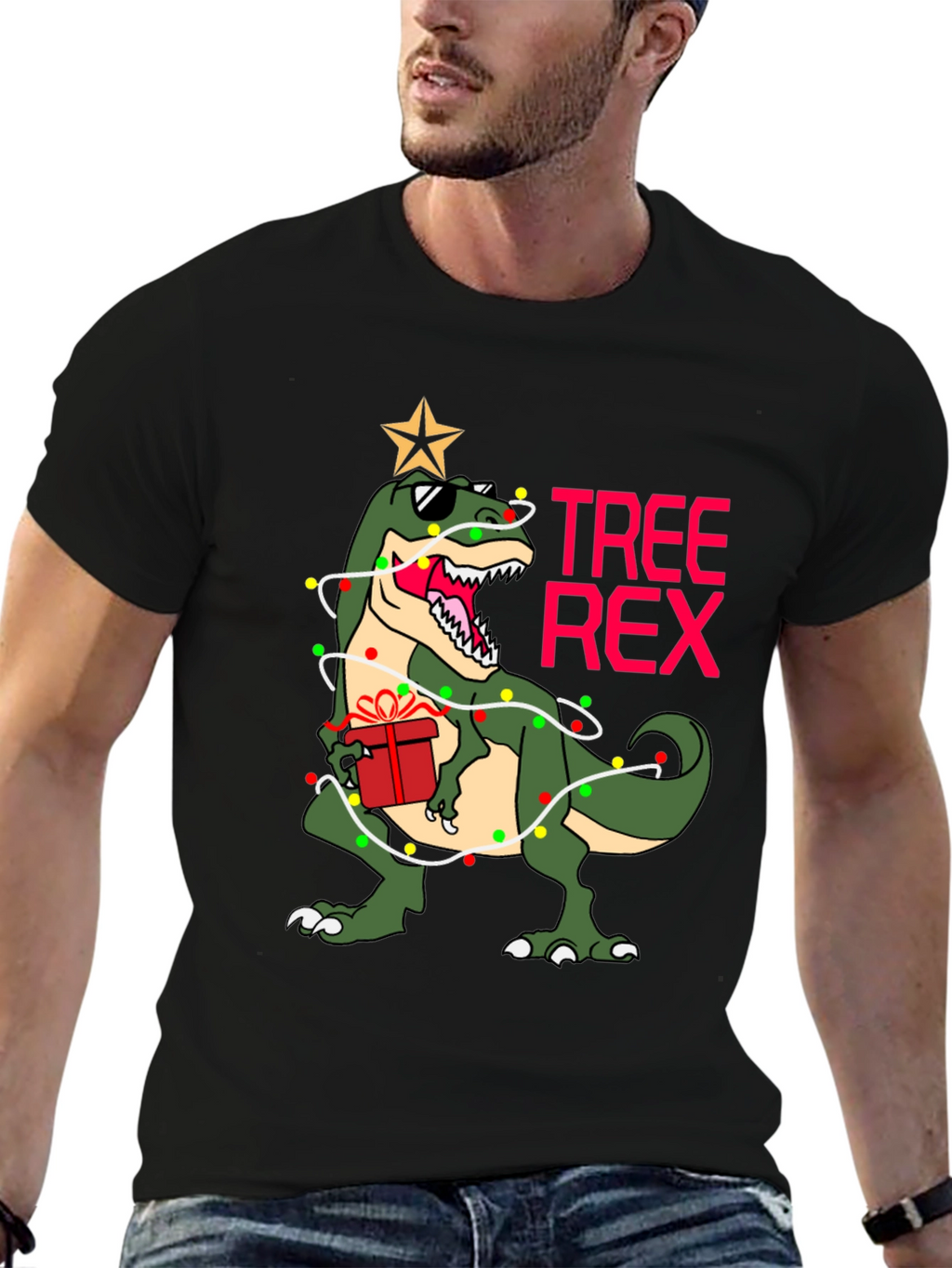 Tree Rex Christmas T-Shirt