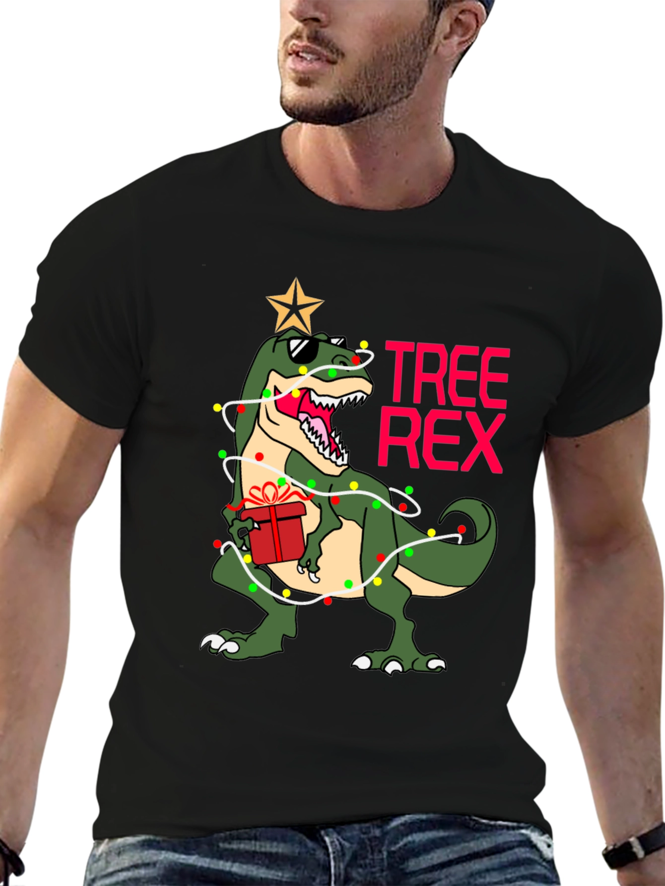 Tree Rex Christmas T-Shirt