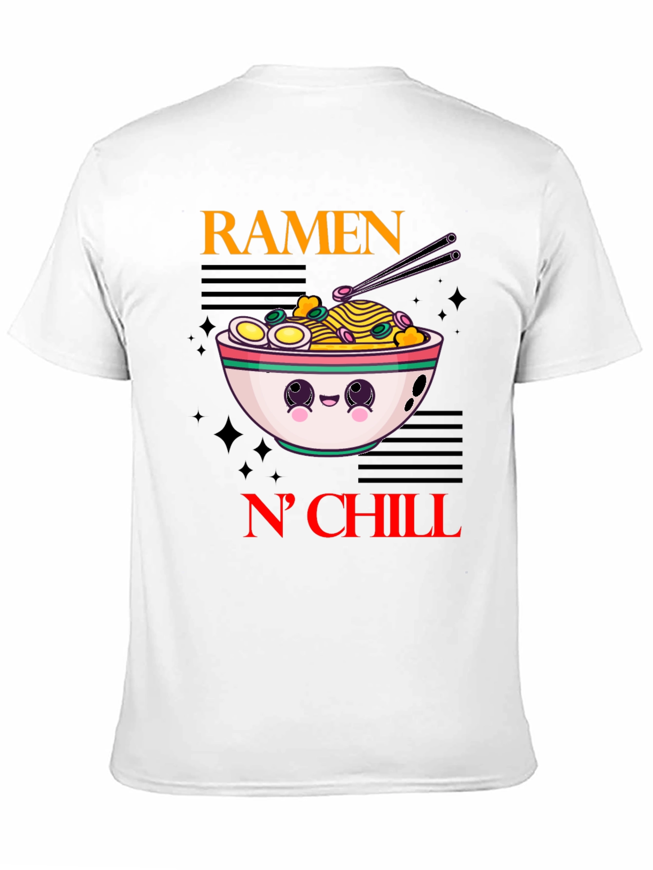 Ramen N Chill Kawaii Graphic Tee