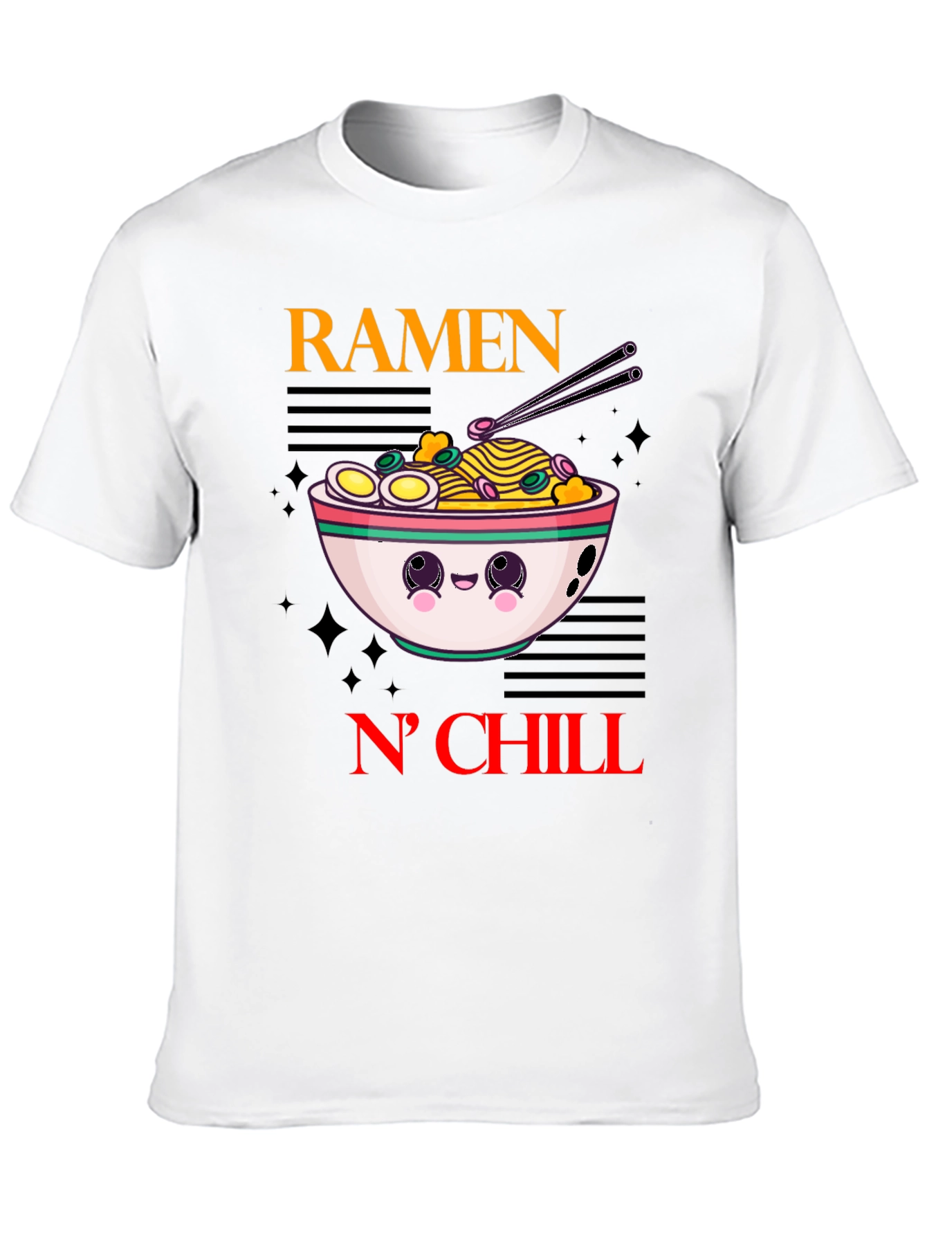 Ramen N Chill Kawaii Graphic Tee