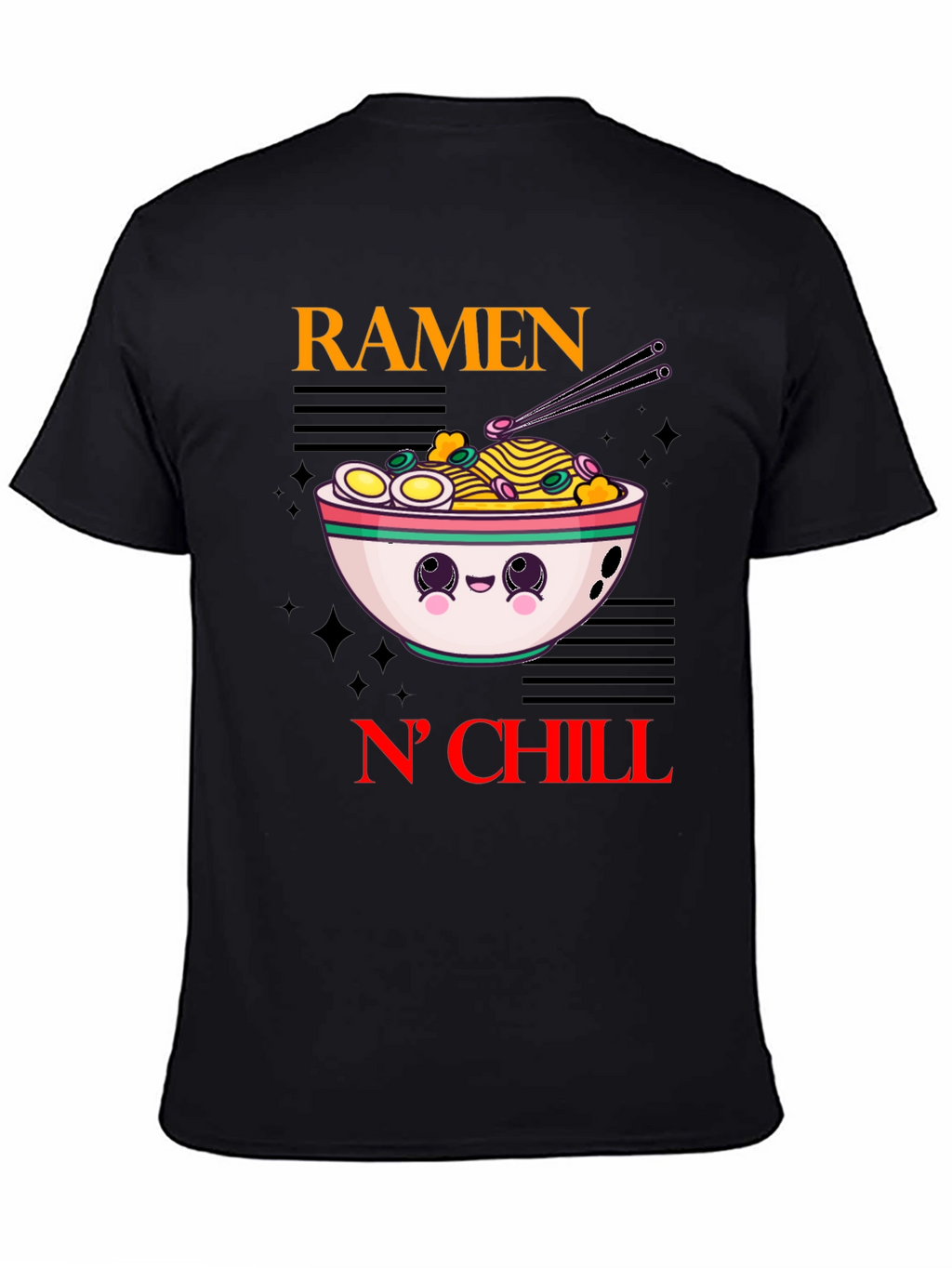 Ramen N Chill Kawaii Graphic Tee