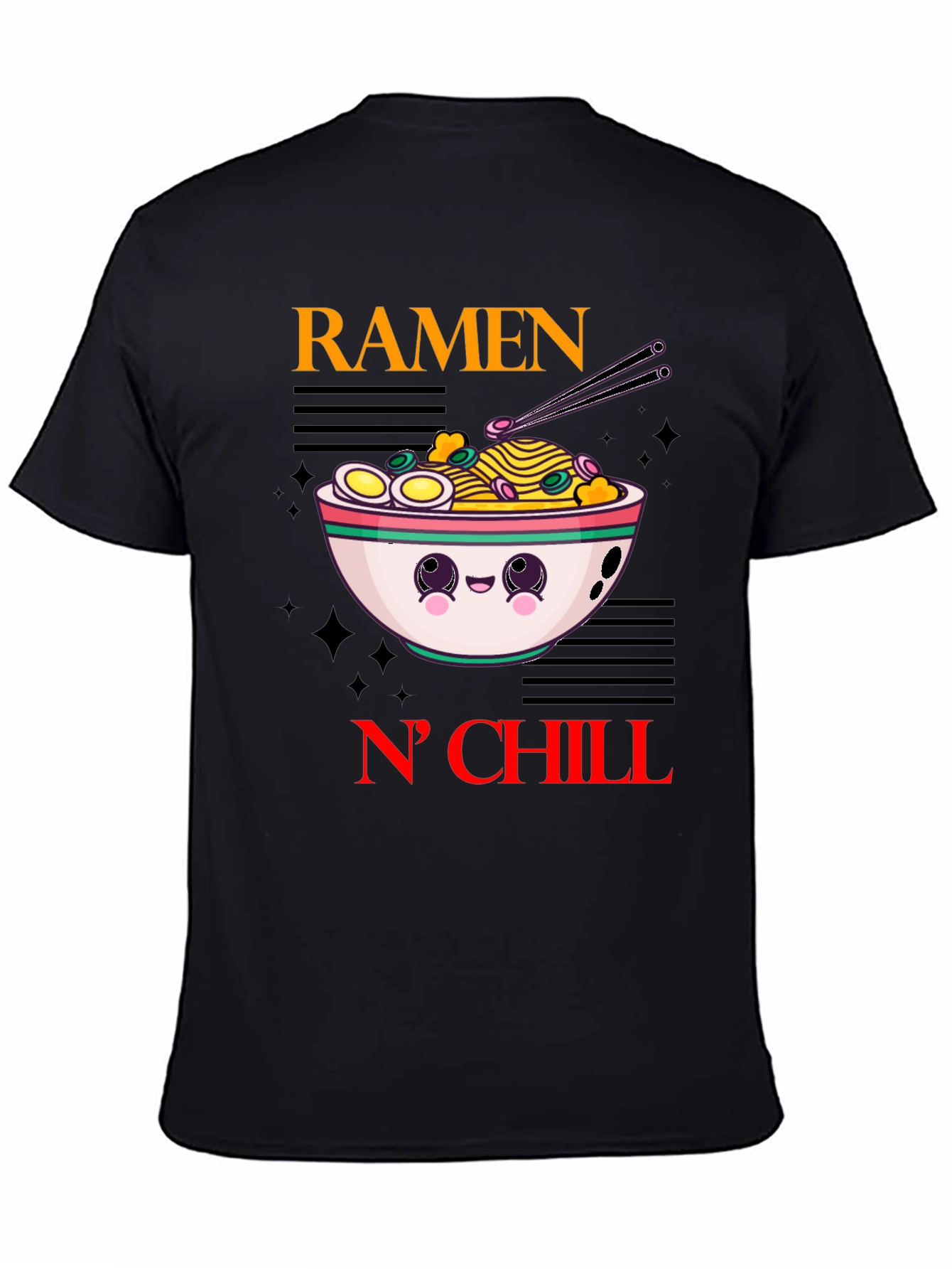 Ramen N Chill Kawaii Graphic Tee