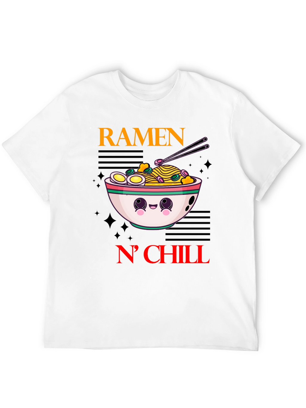 Ramen N Chill Kawaii Graphic Tee