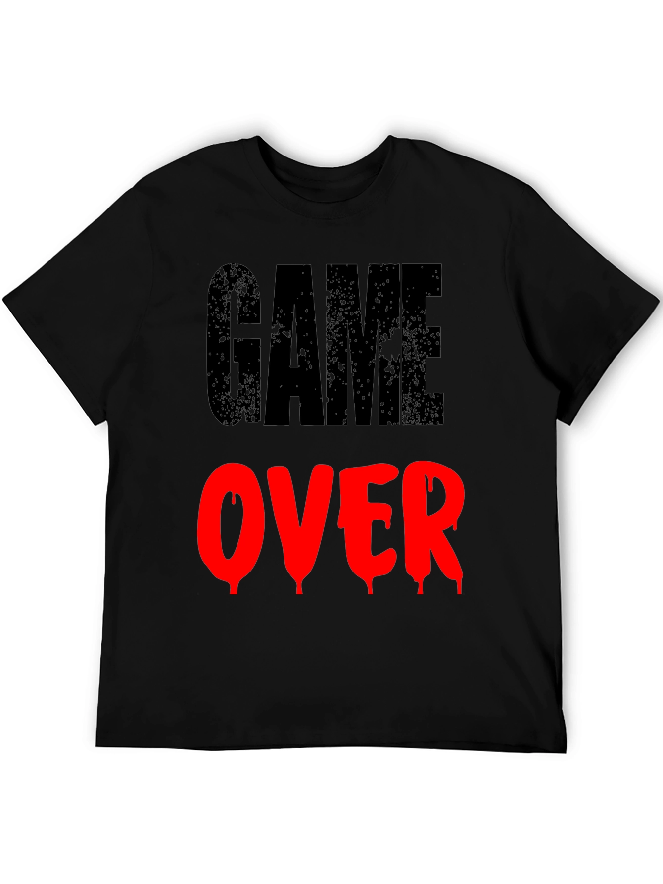 Game Over Graphic Print T-Shirt