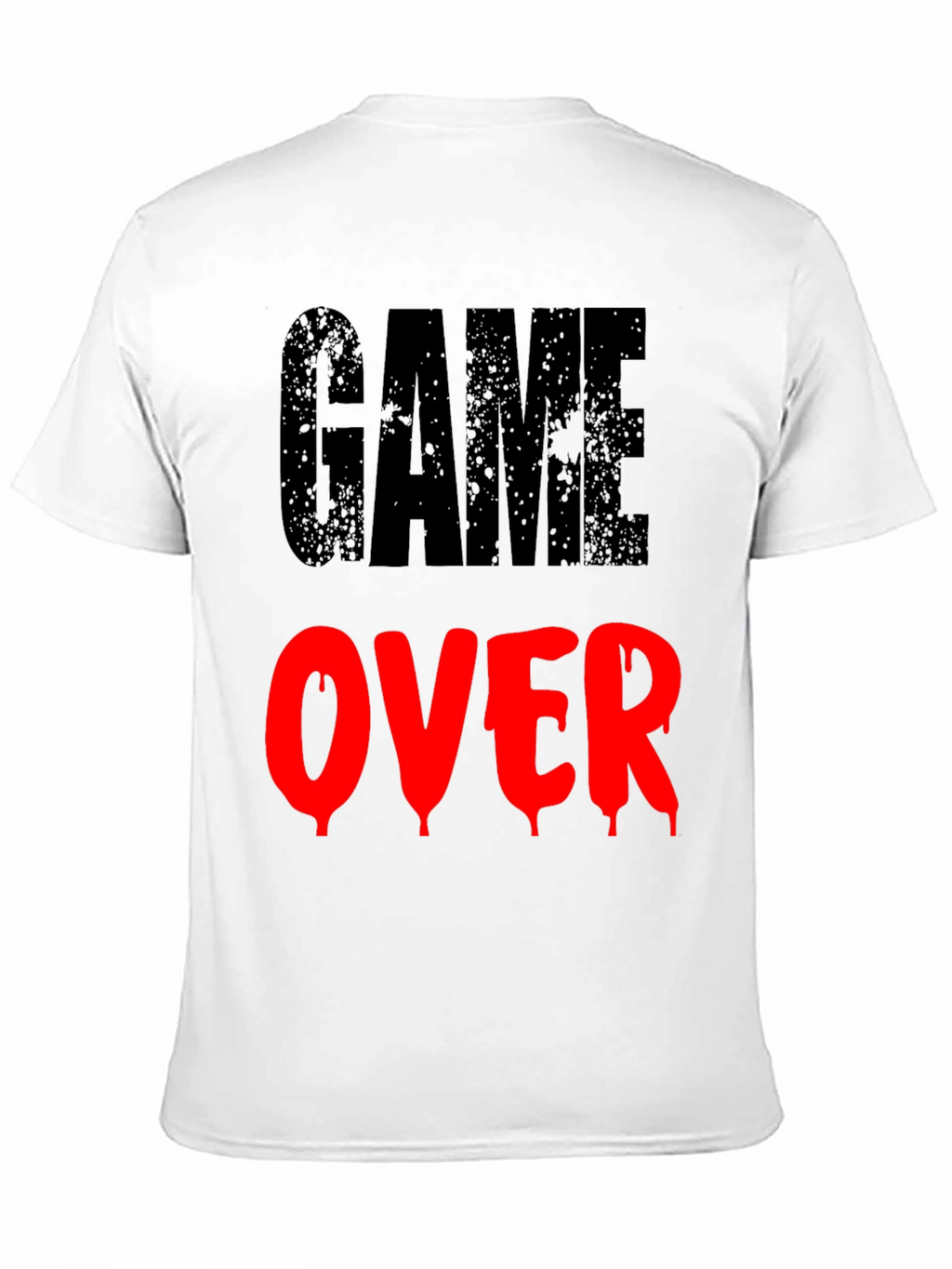 Game Over Graphic Print T-Shirt