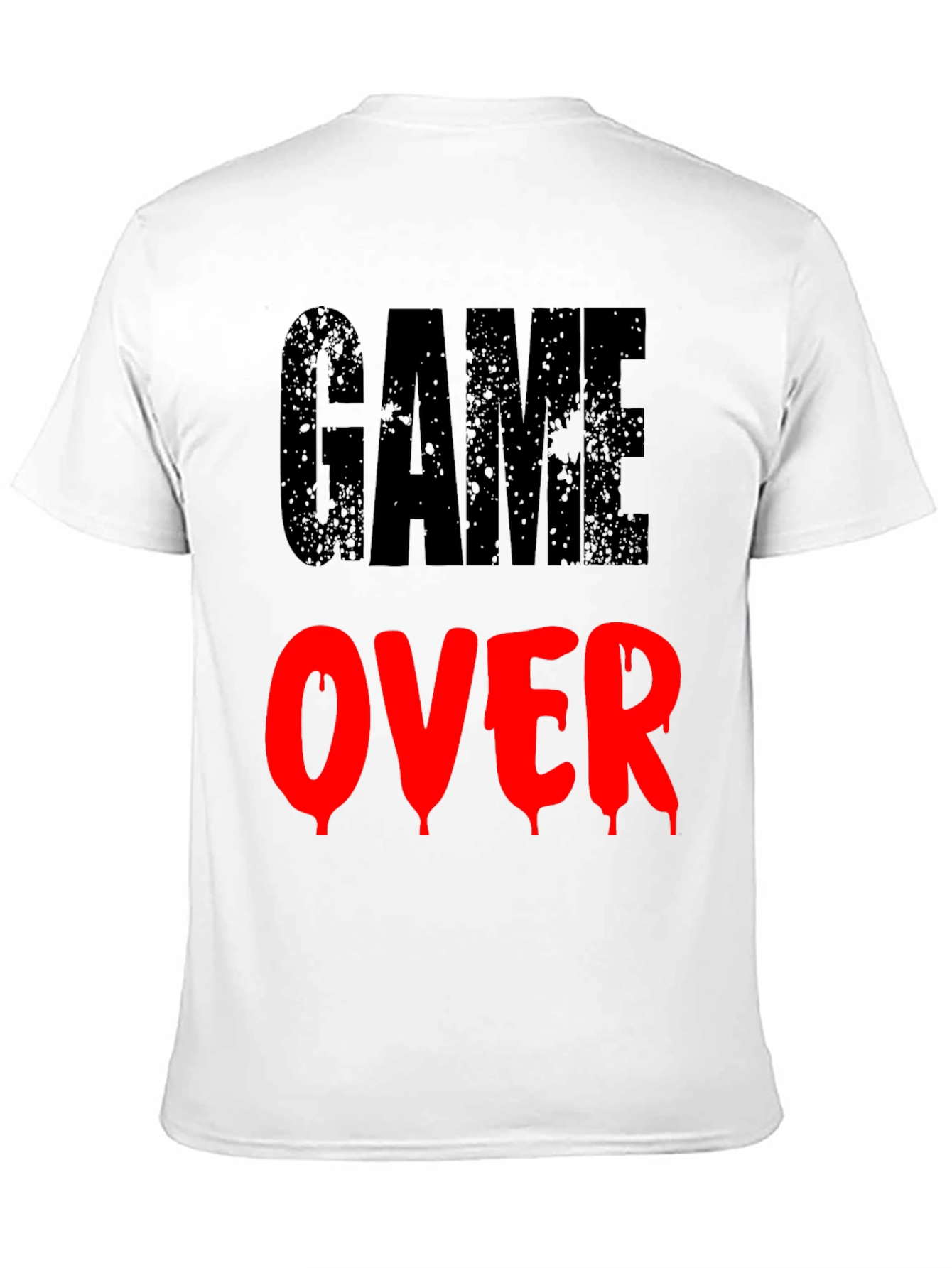 Game Over Graphic Print T-Shirt