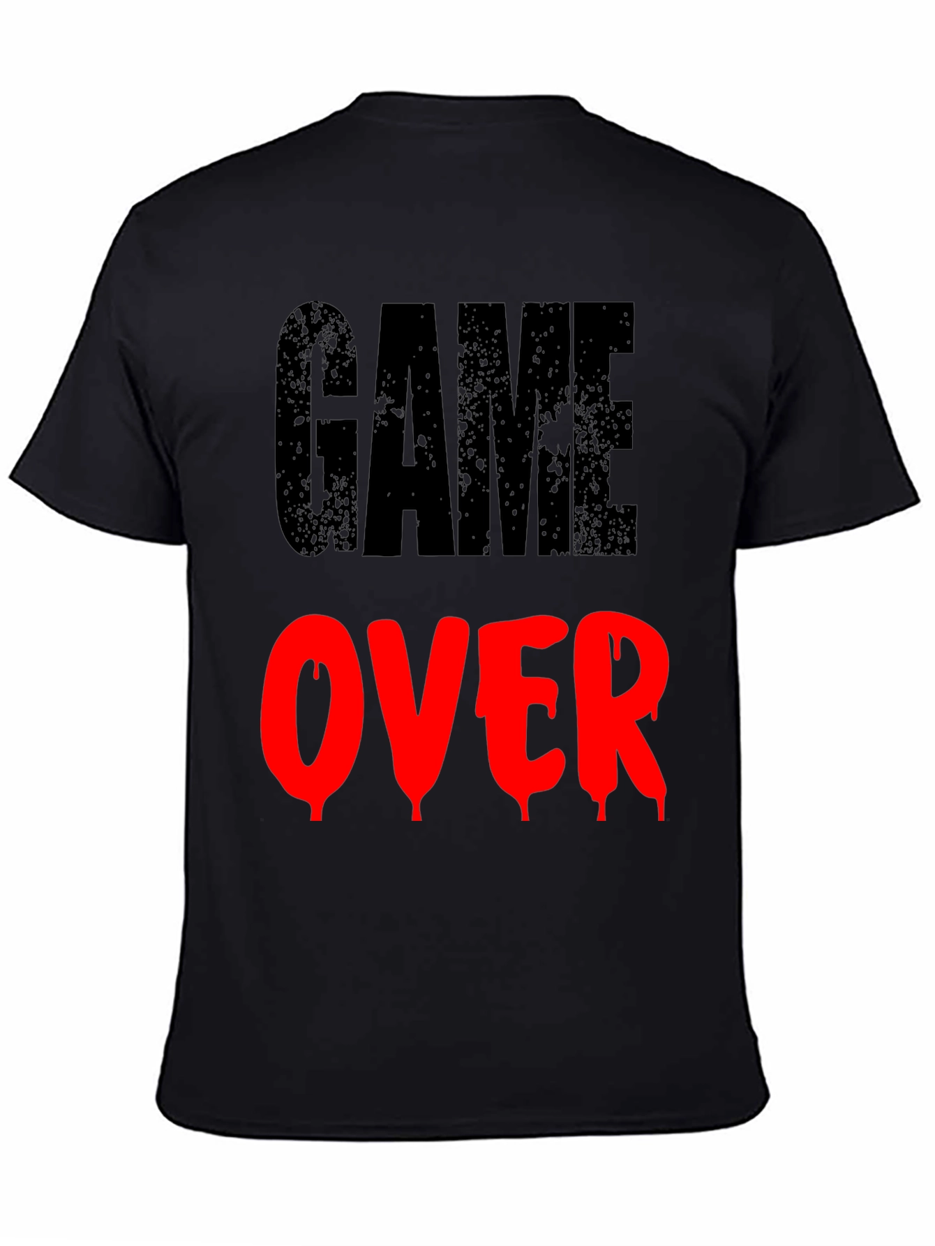 Game Over Graphic Print T-Shirt