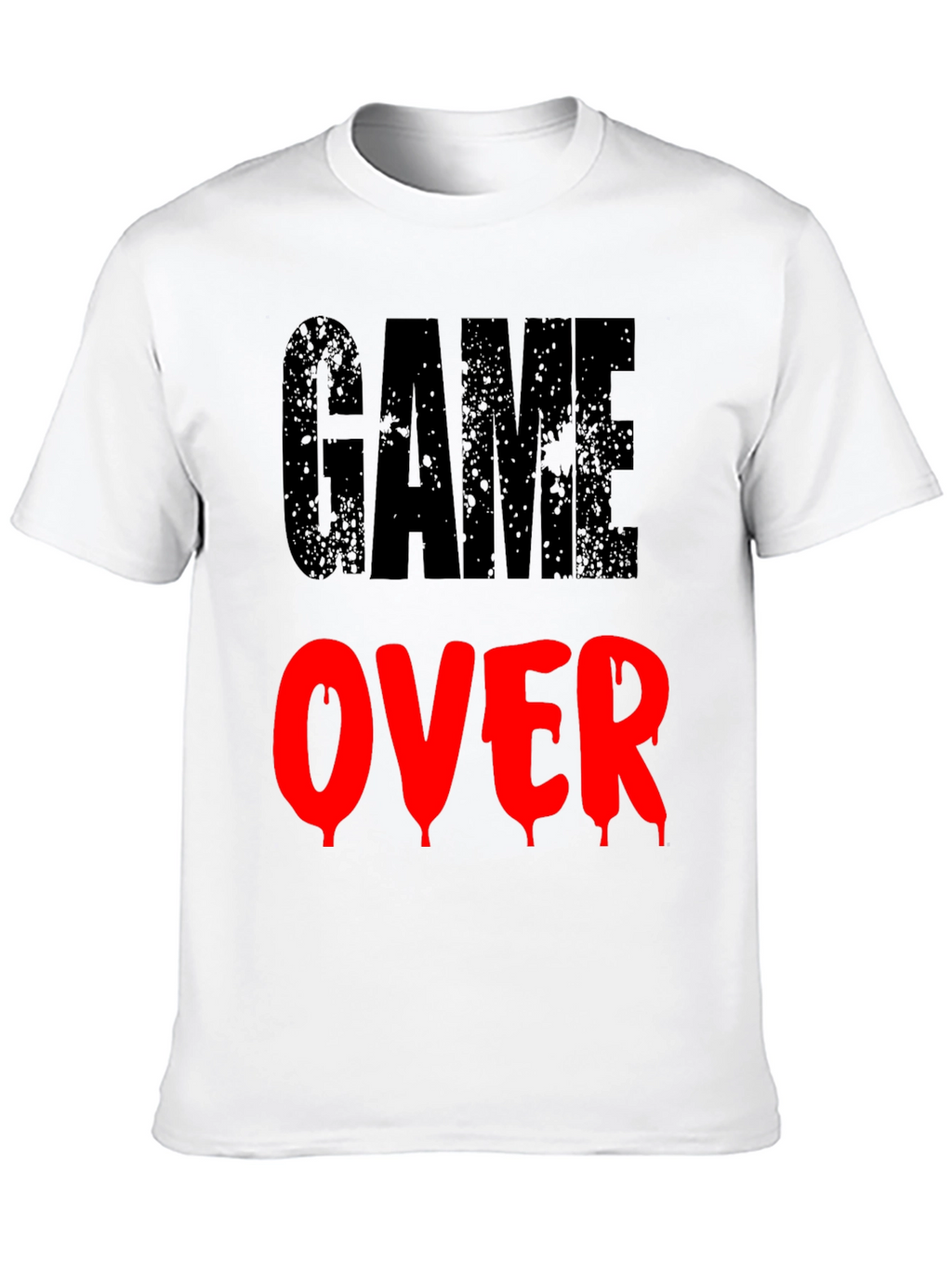 Game Over Graphic Print T-Shirt