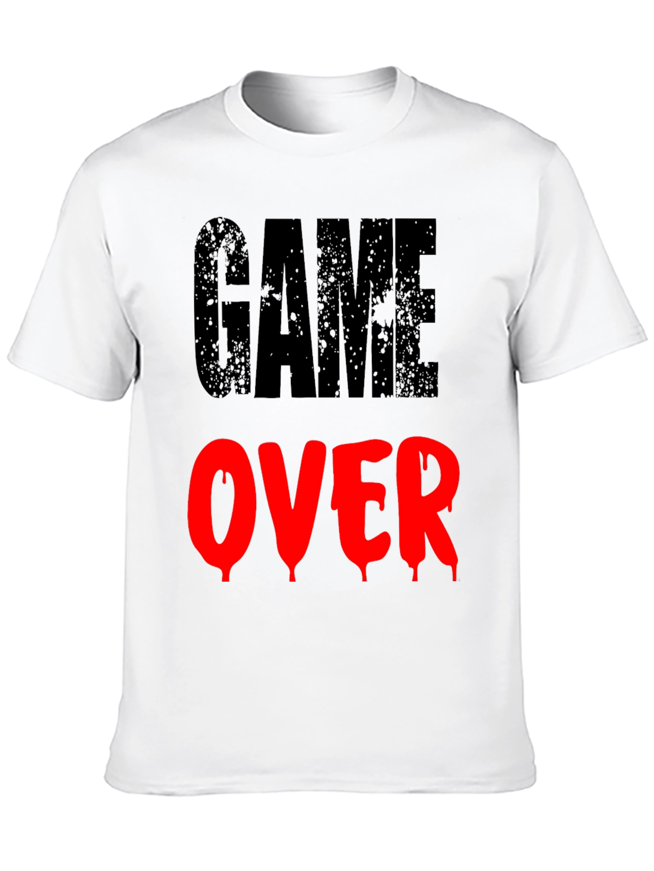 Game Over Graphic Print T-Shirt