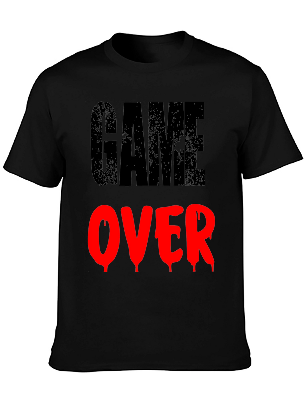 Game Over Graphic Print T-Shirt