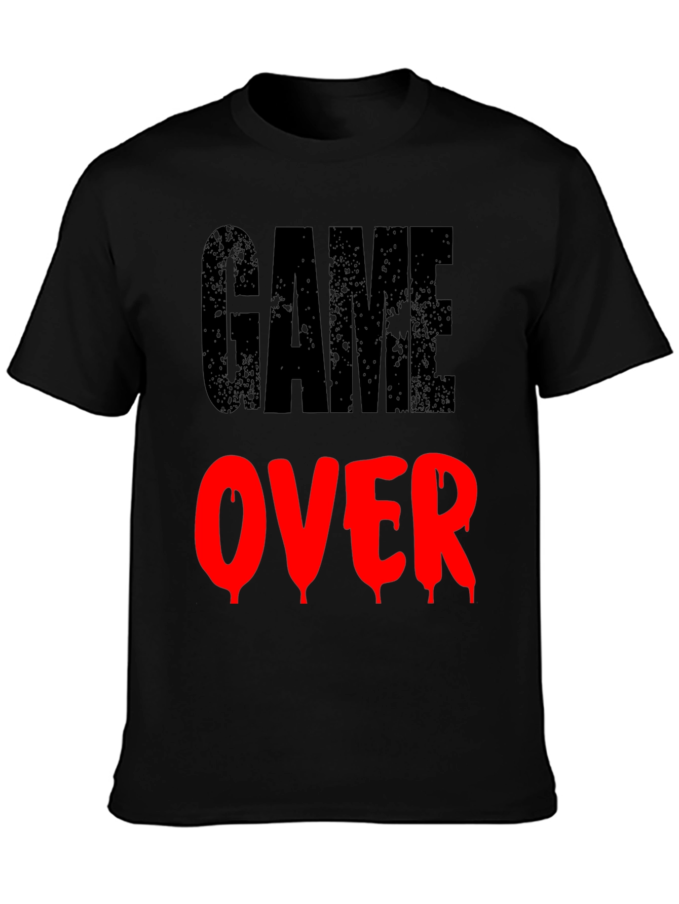 Game Over Graphic Print T-Shirt